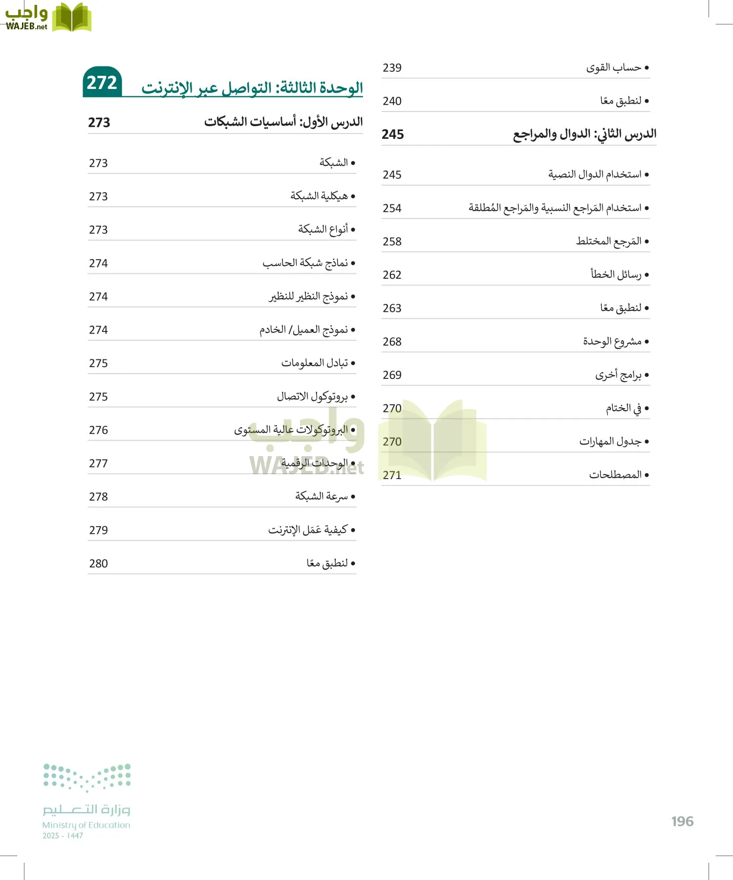 الحاسب وتقنية المعلومات page-196