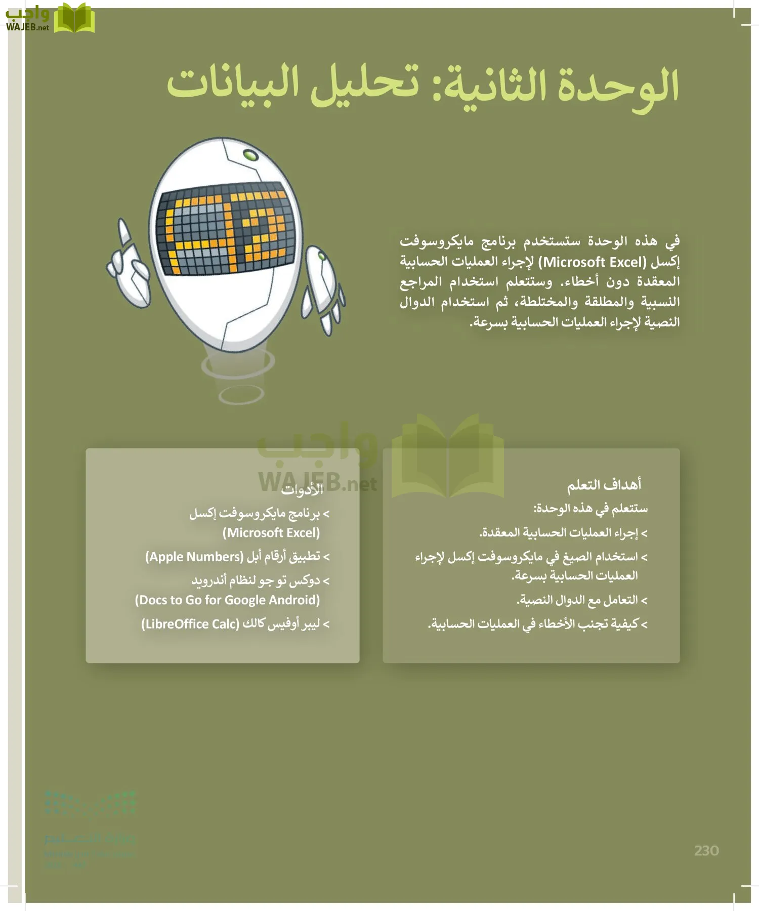 الحاسب وتقنية المعلومات page-230