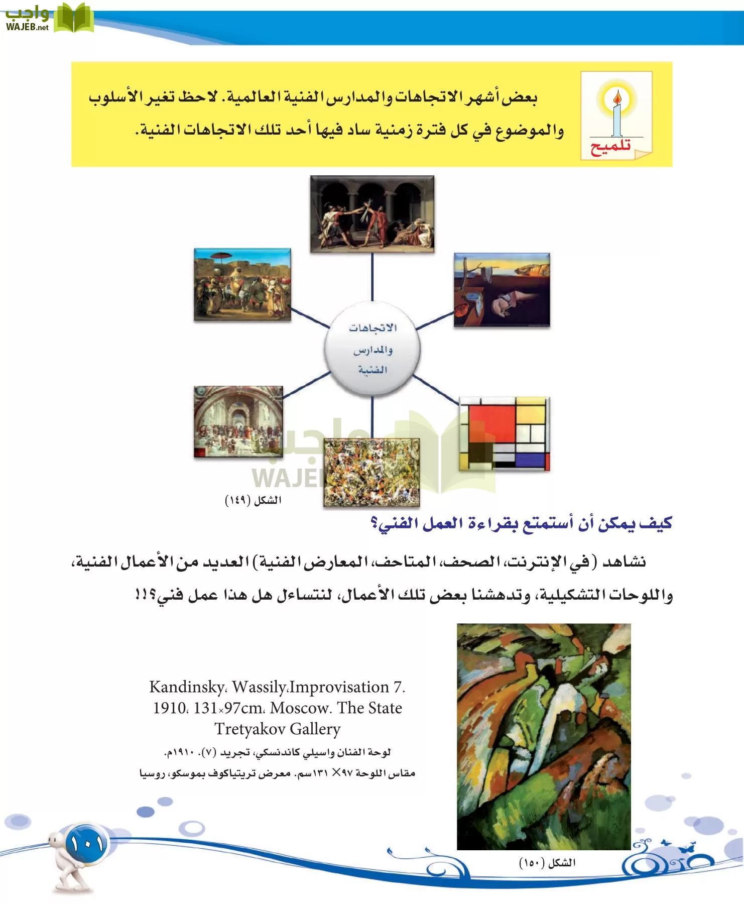 التربية الفنية مقررات page-101