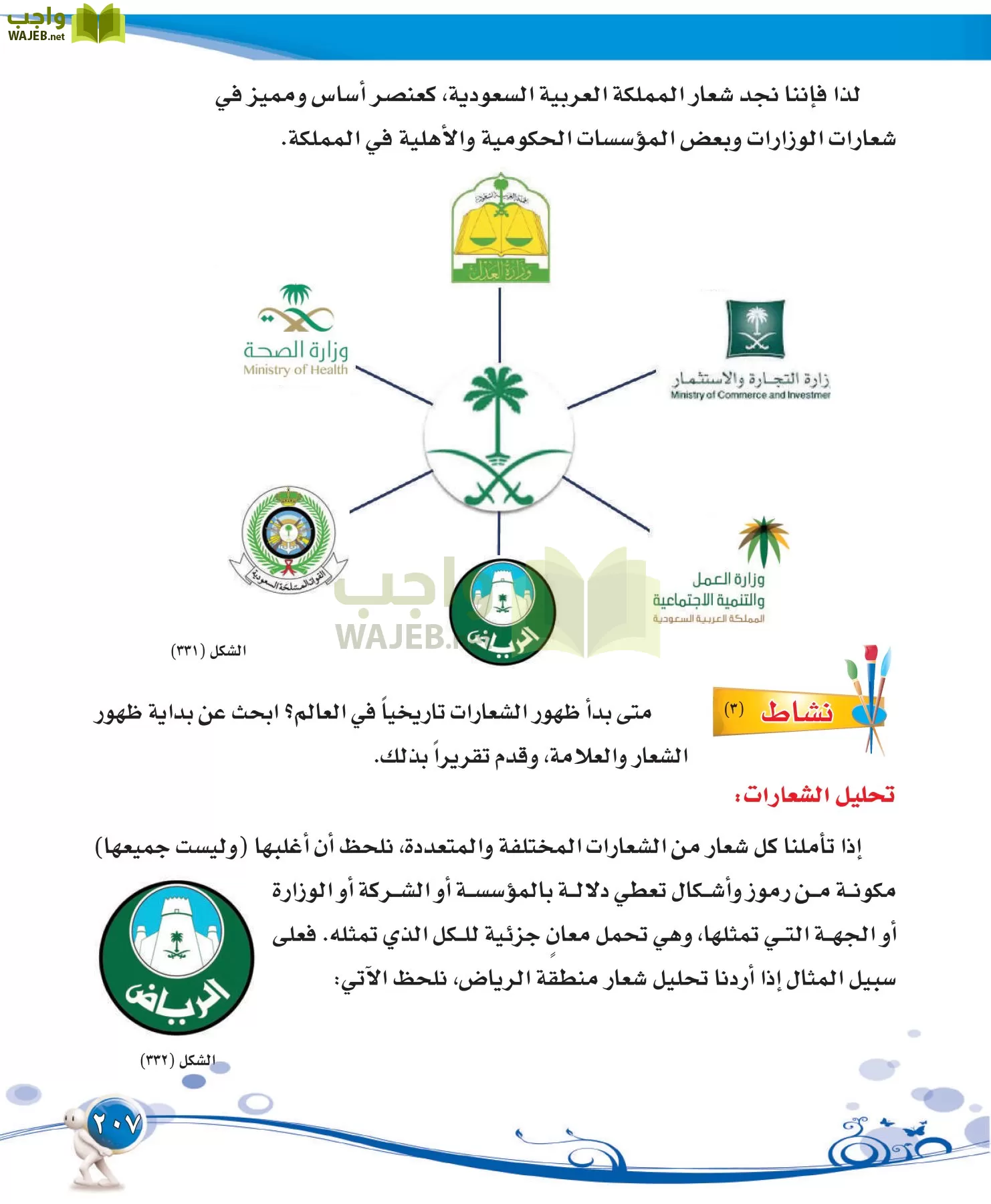 التربية الفنية مقررات page-207