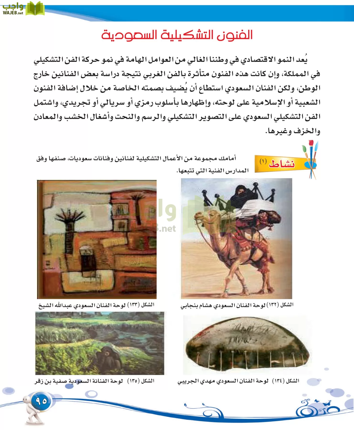 التربية الفنية مقررات page-95