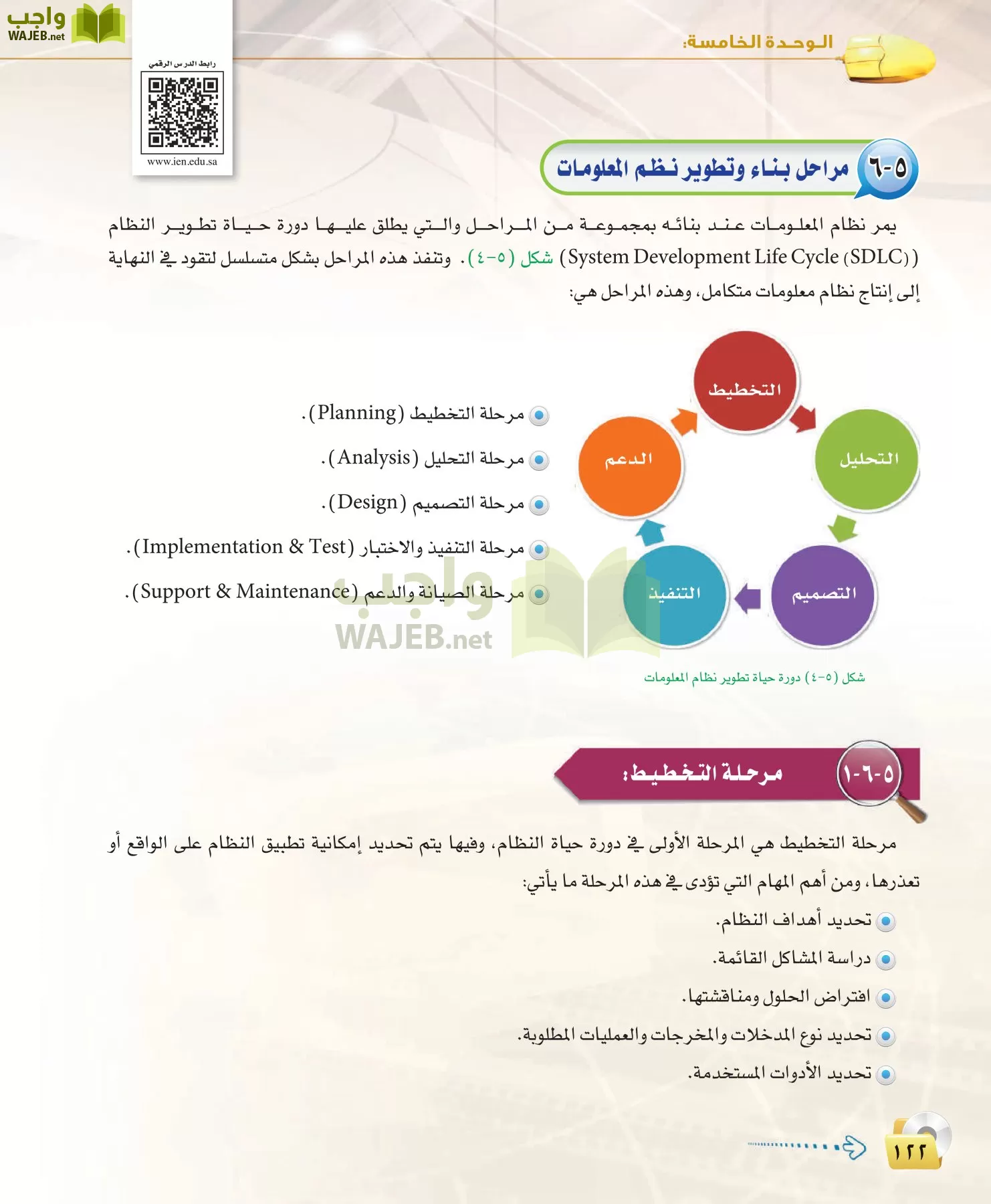 الحاسب وتقنية المعلومات 3 مقررات page-122