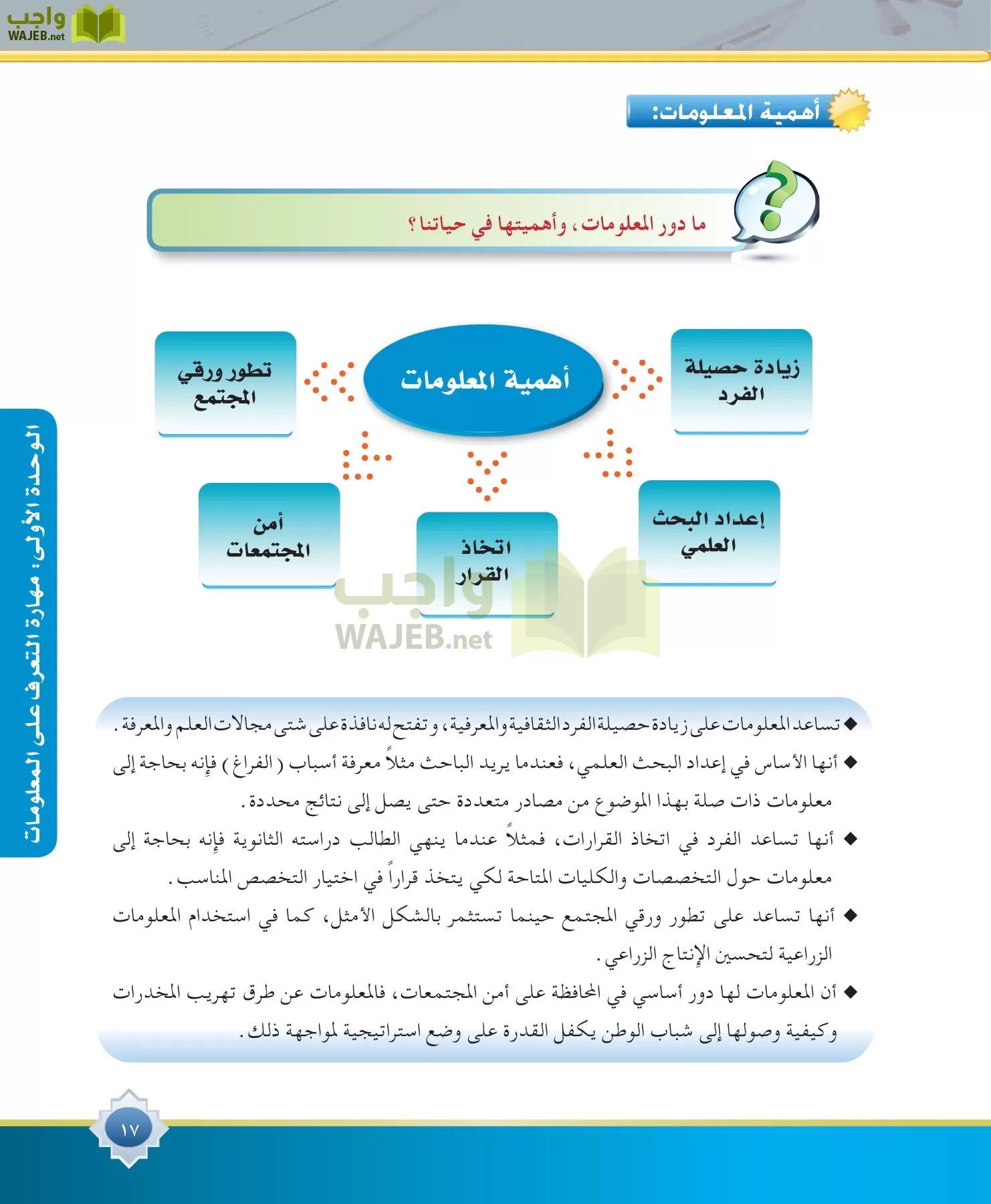 مهارات البحث مصادر التعلم مقررات page-17