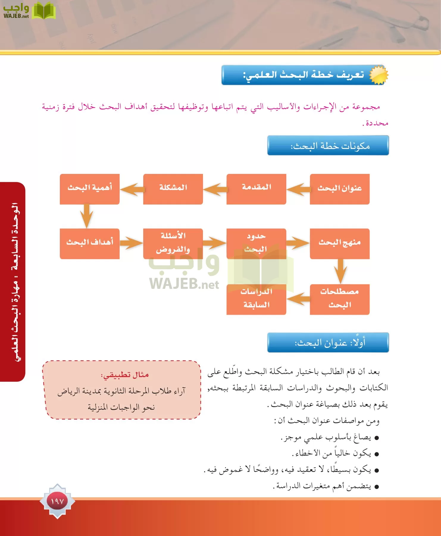 مهارات البحث مصادر التعلم مقررات page-197
