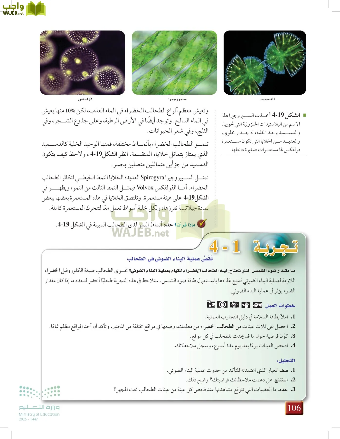 أحياء 1 مقررات page-105