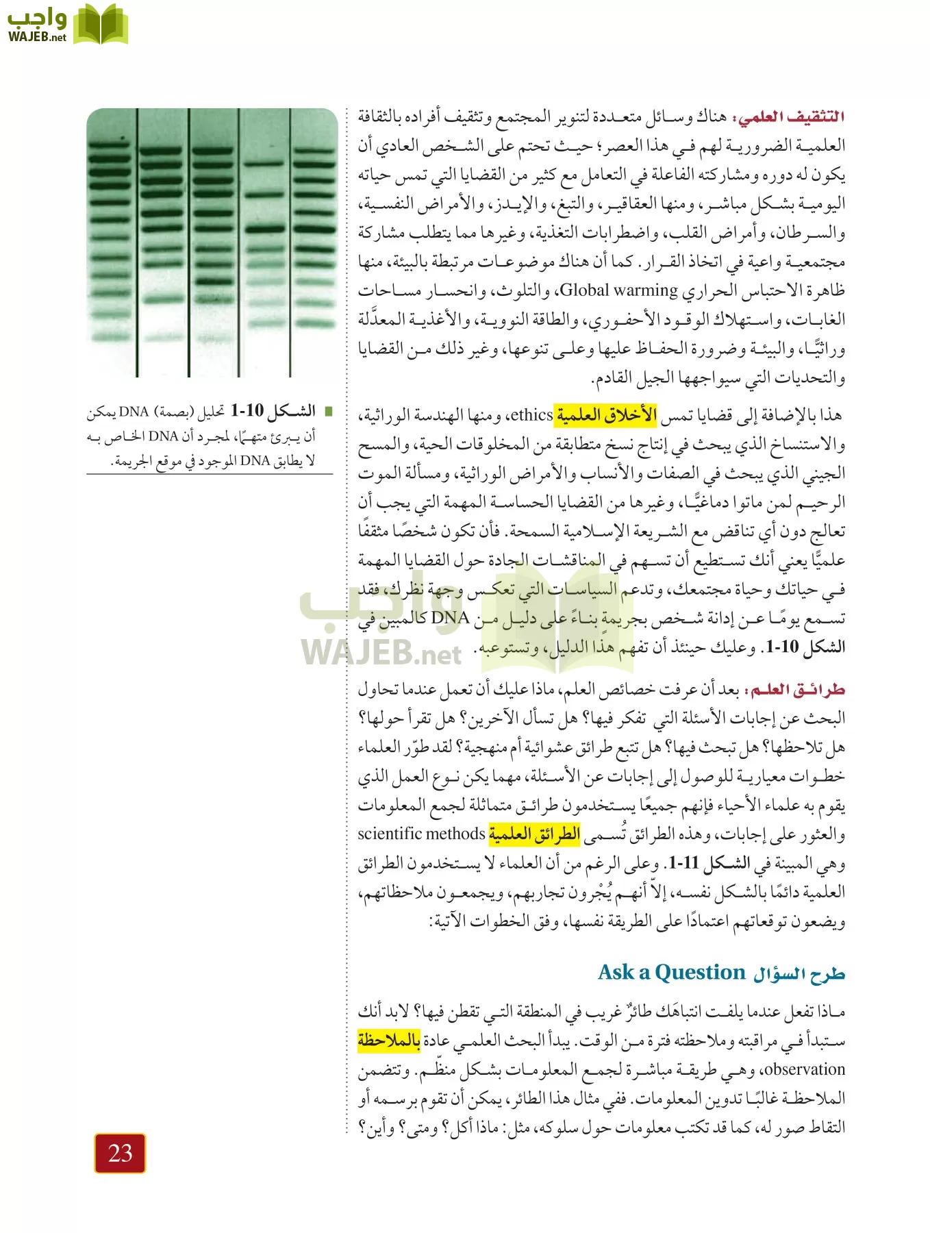أحياء 1 مقررات page-22