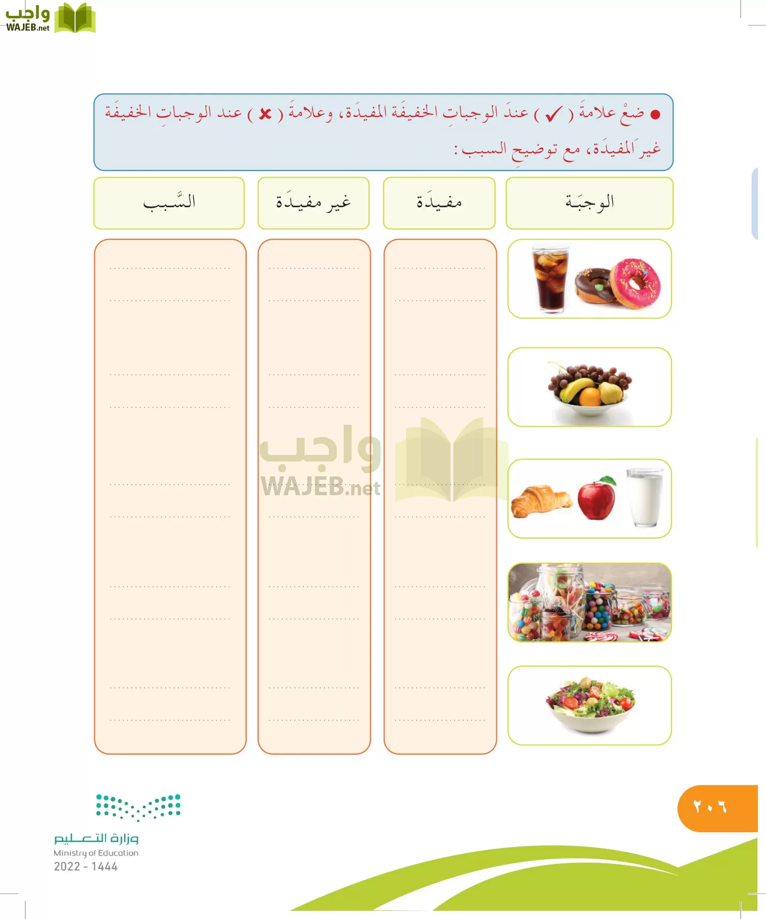 المهارات الحياتية والأسرية page-206