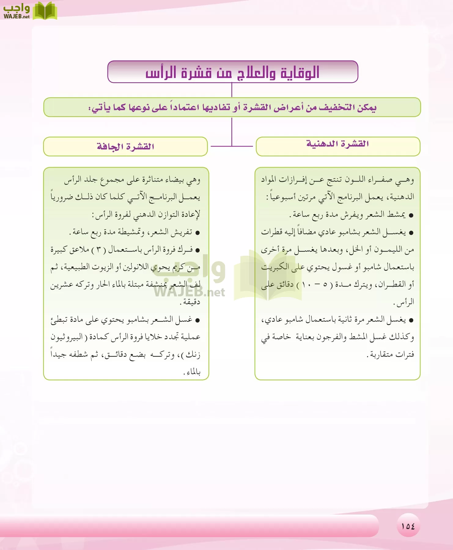 التربية الصحية والنسوية مقررات page-154