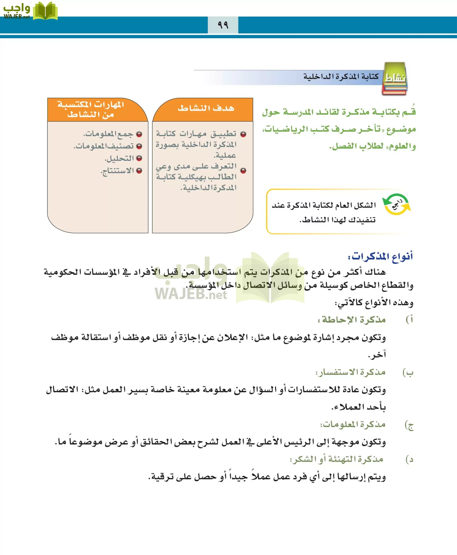 التربية المهنية مقررات page-99
