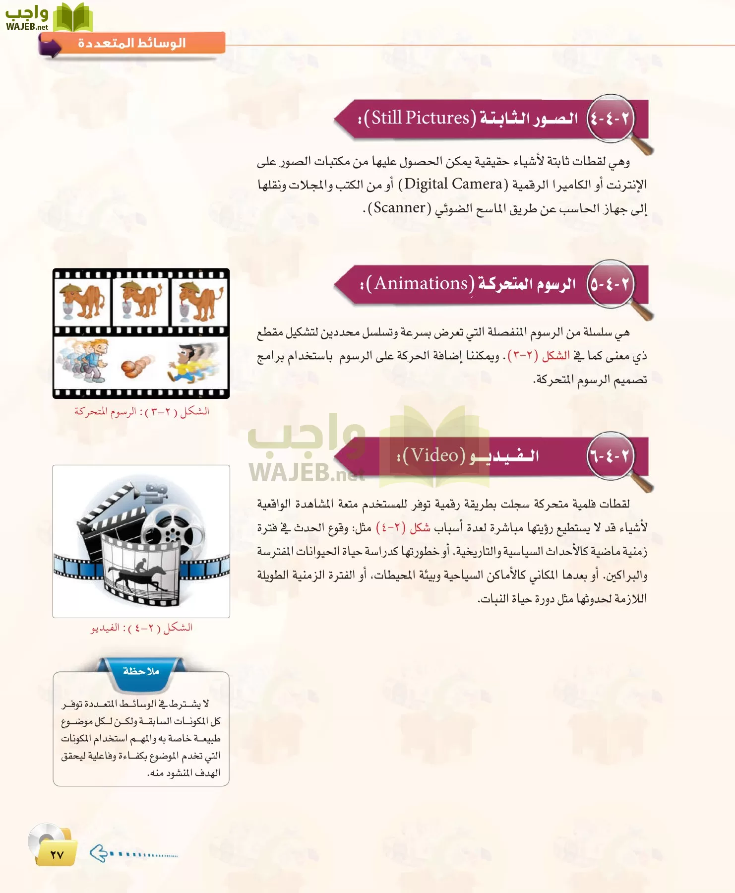 الحاسب وتقنية المعلومات 1 مقررات page-27