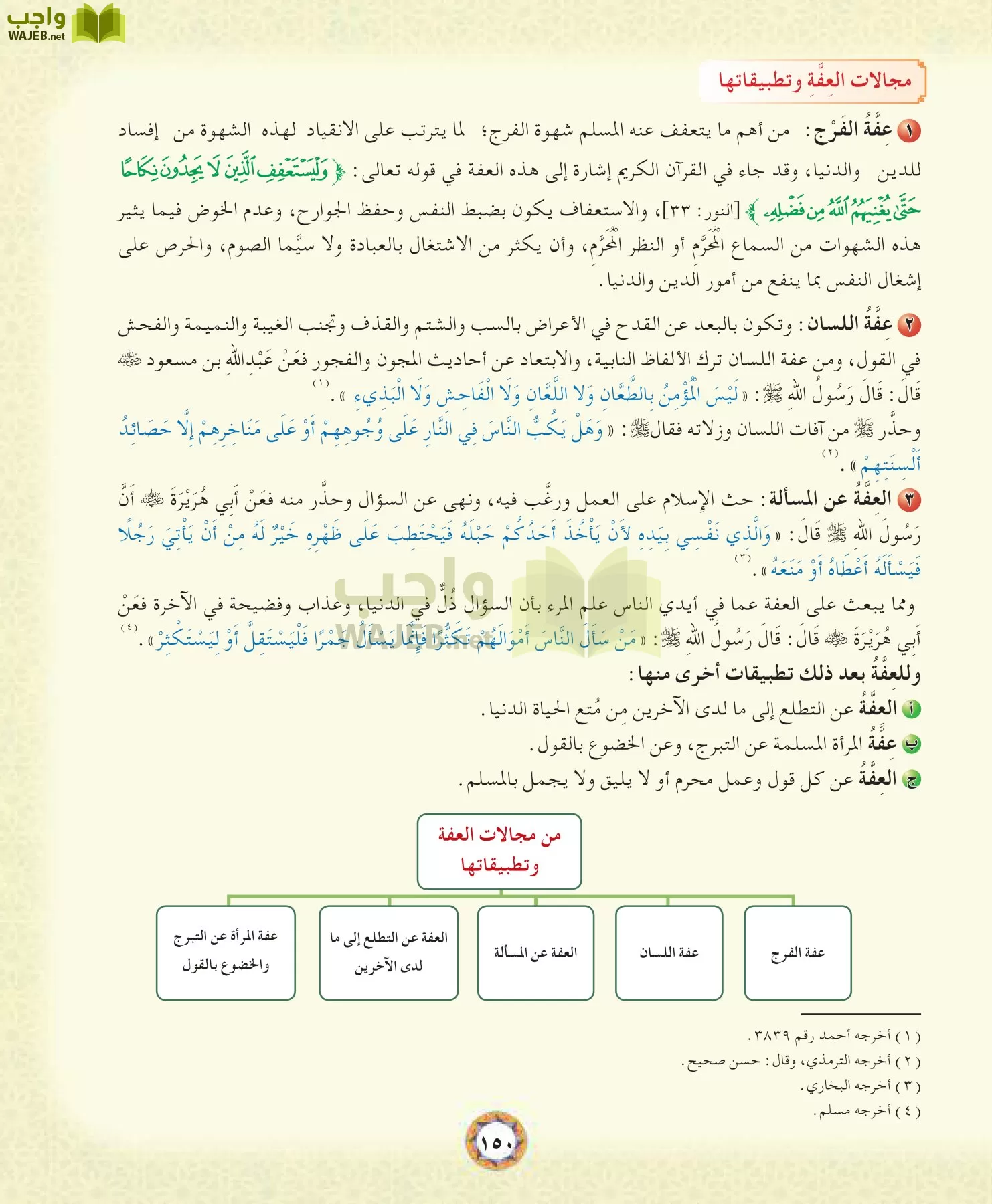 الحديث 1 مقررات page-150