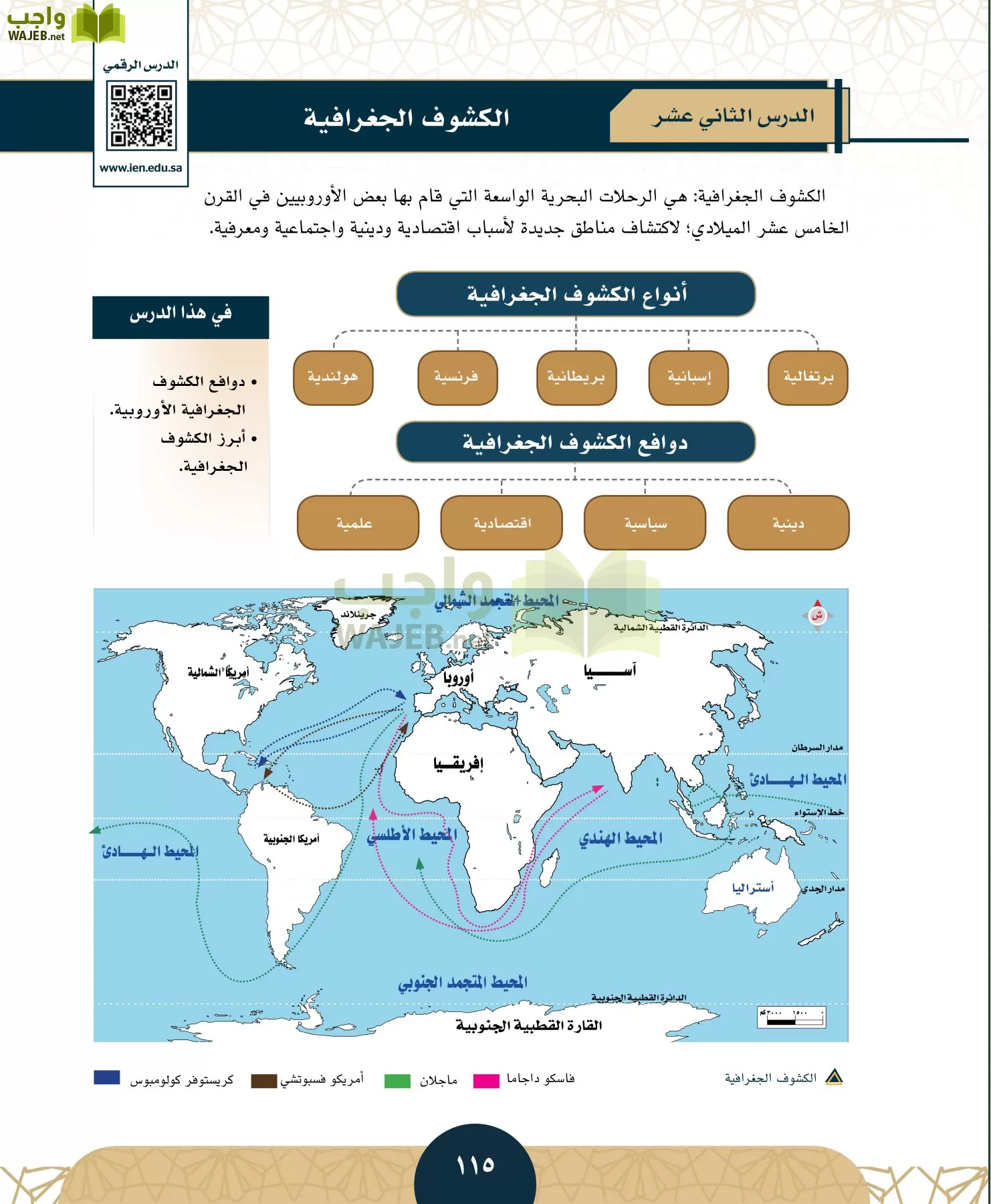 الدراسات الاجتماعية مقررات page-112