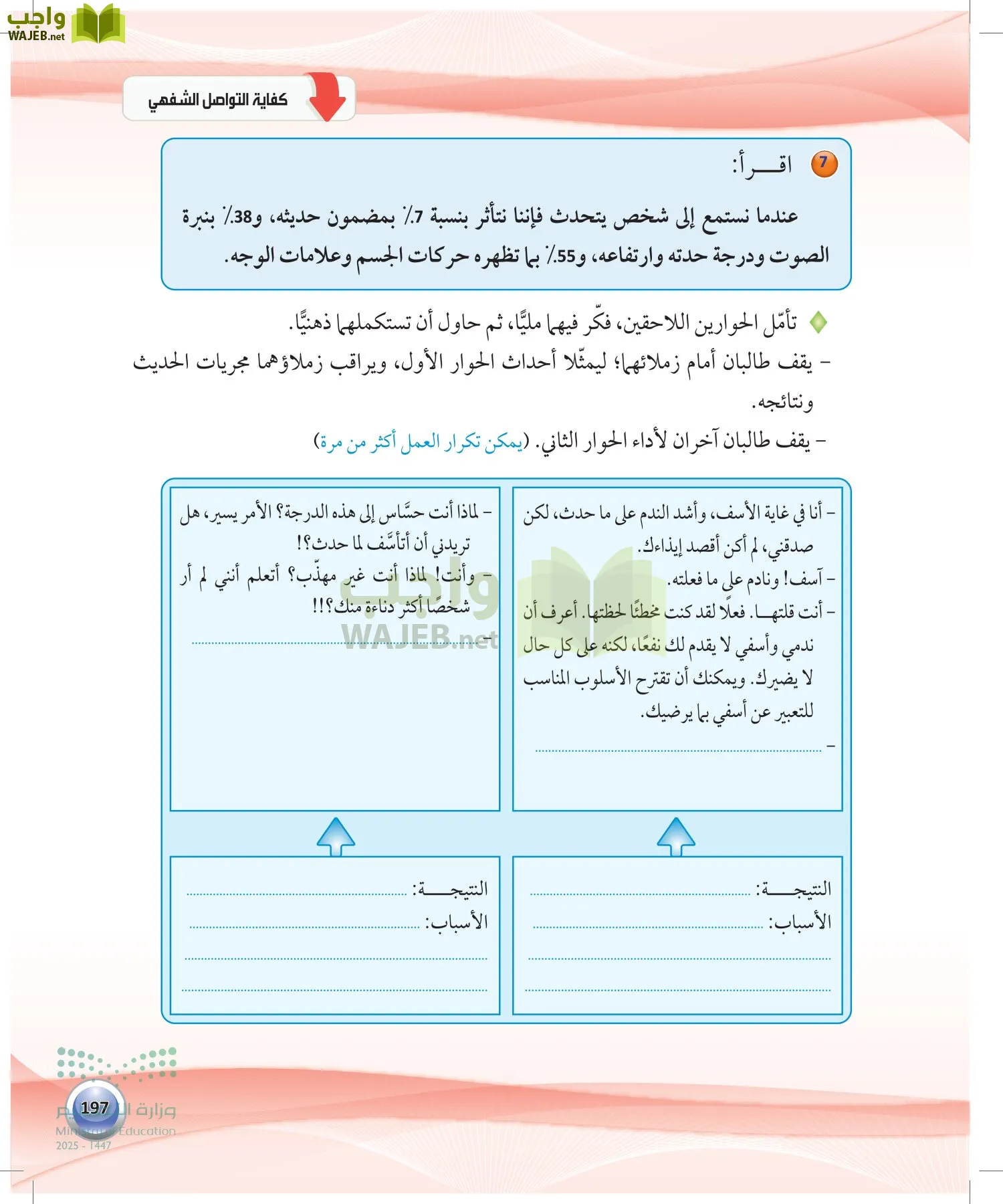 اللغة العربية 1 مقررات الكفايات اللغوية page-196