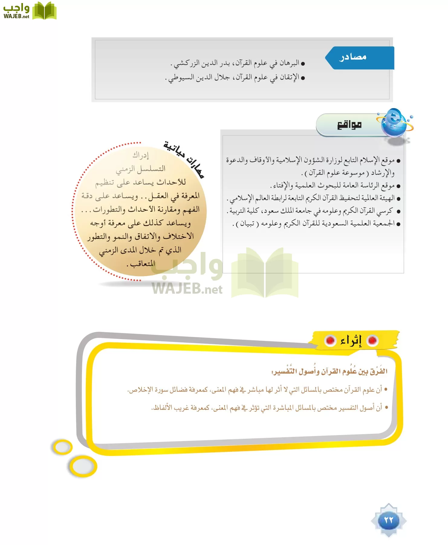 علوم القرآن 1 مقررات page-22