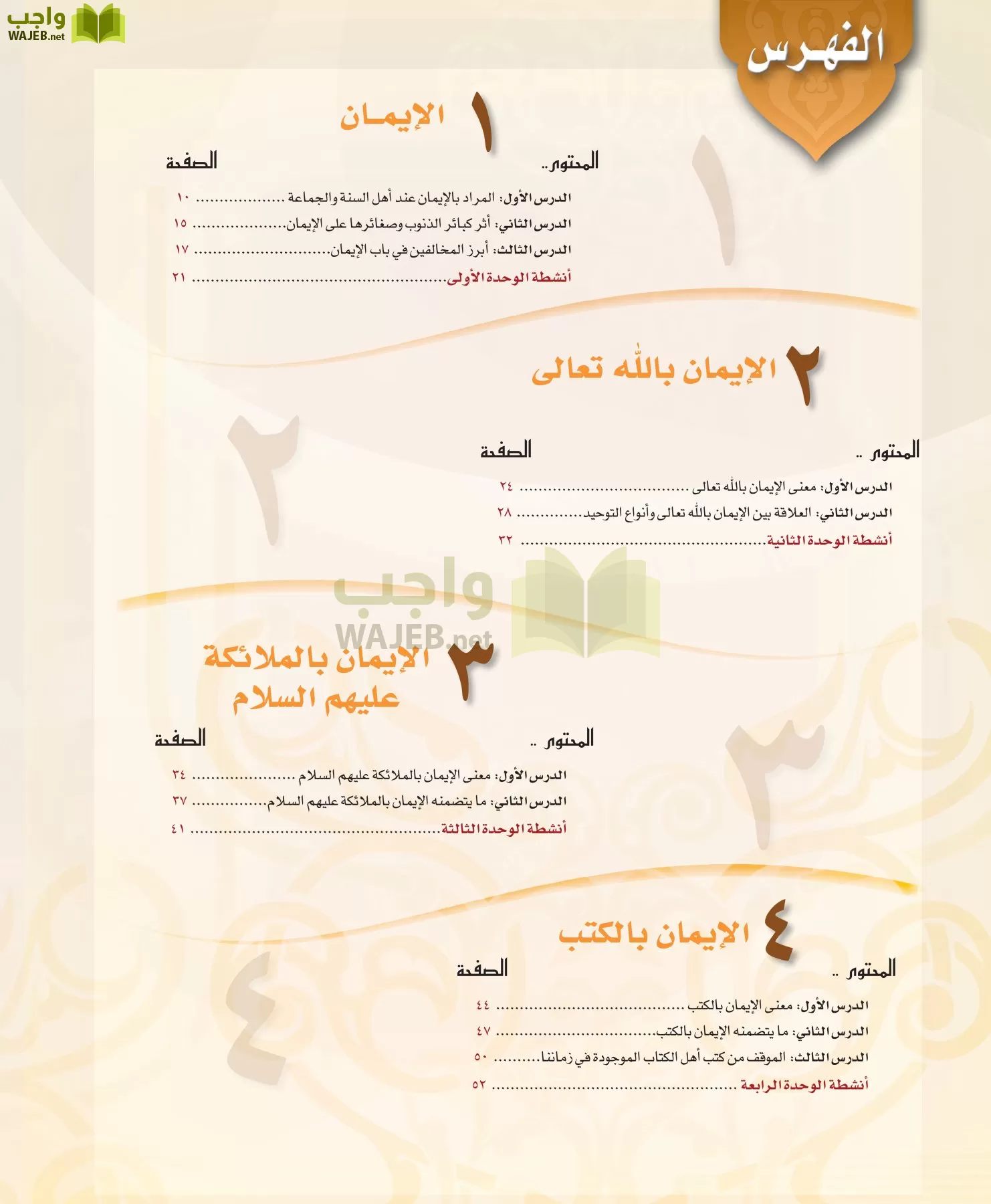 التوحيد 2 مقررات page-4