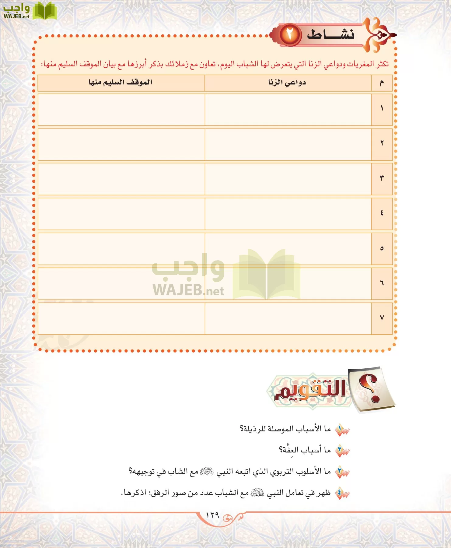 الحديث 2 مقررات page-129