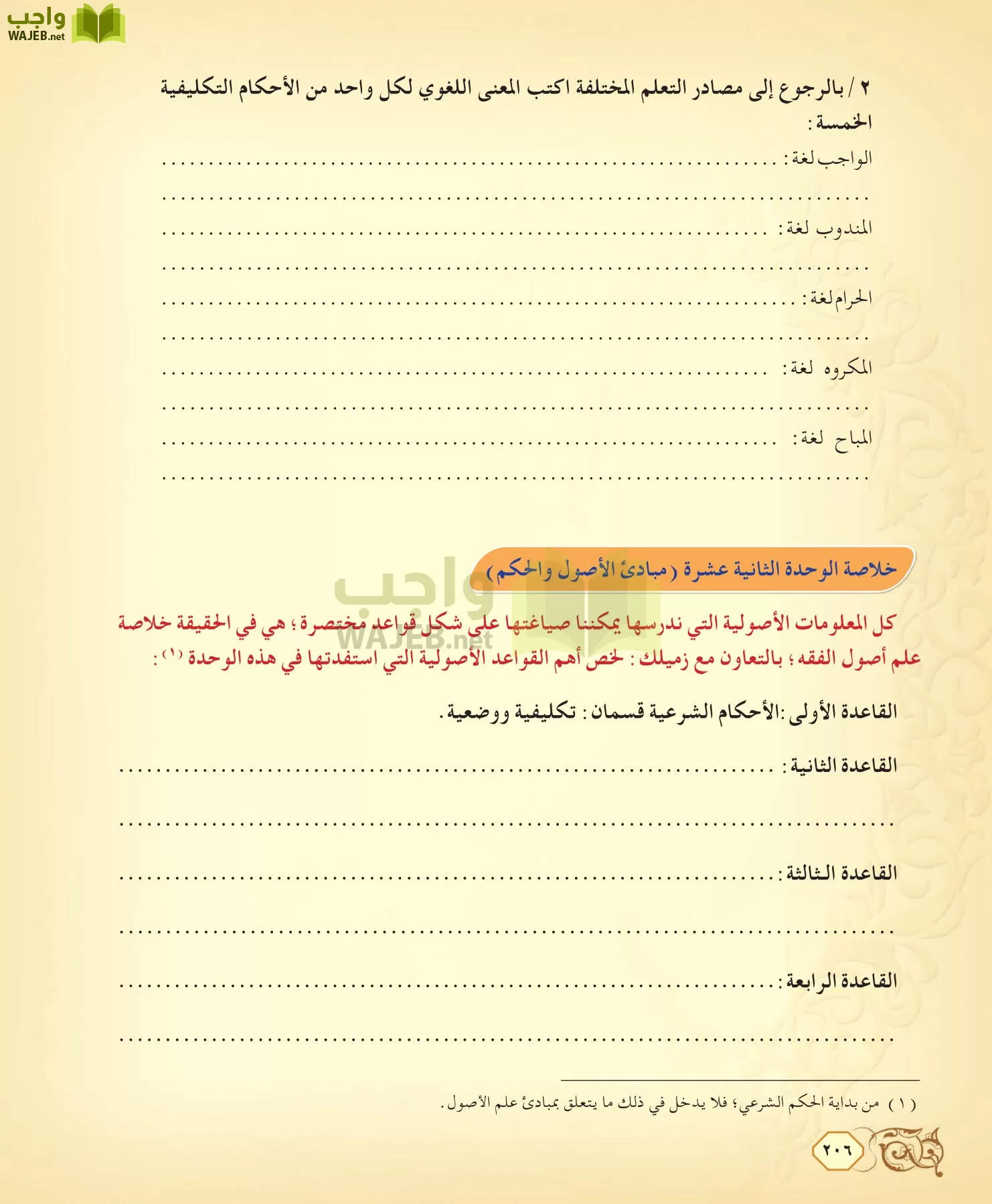 الفقه 2 مقررات page-206