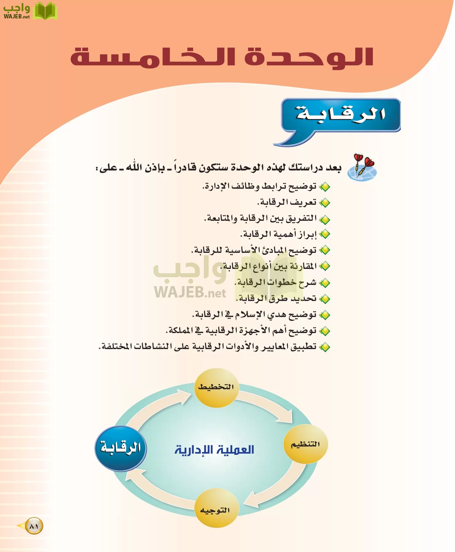 علوم إدارية 1 مقررات مبادئ الإدارة page-81