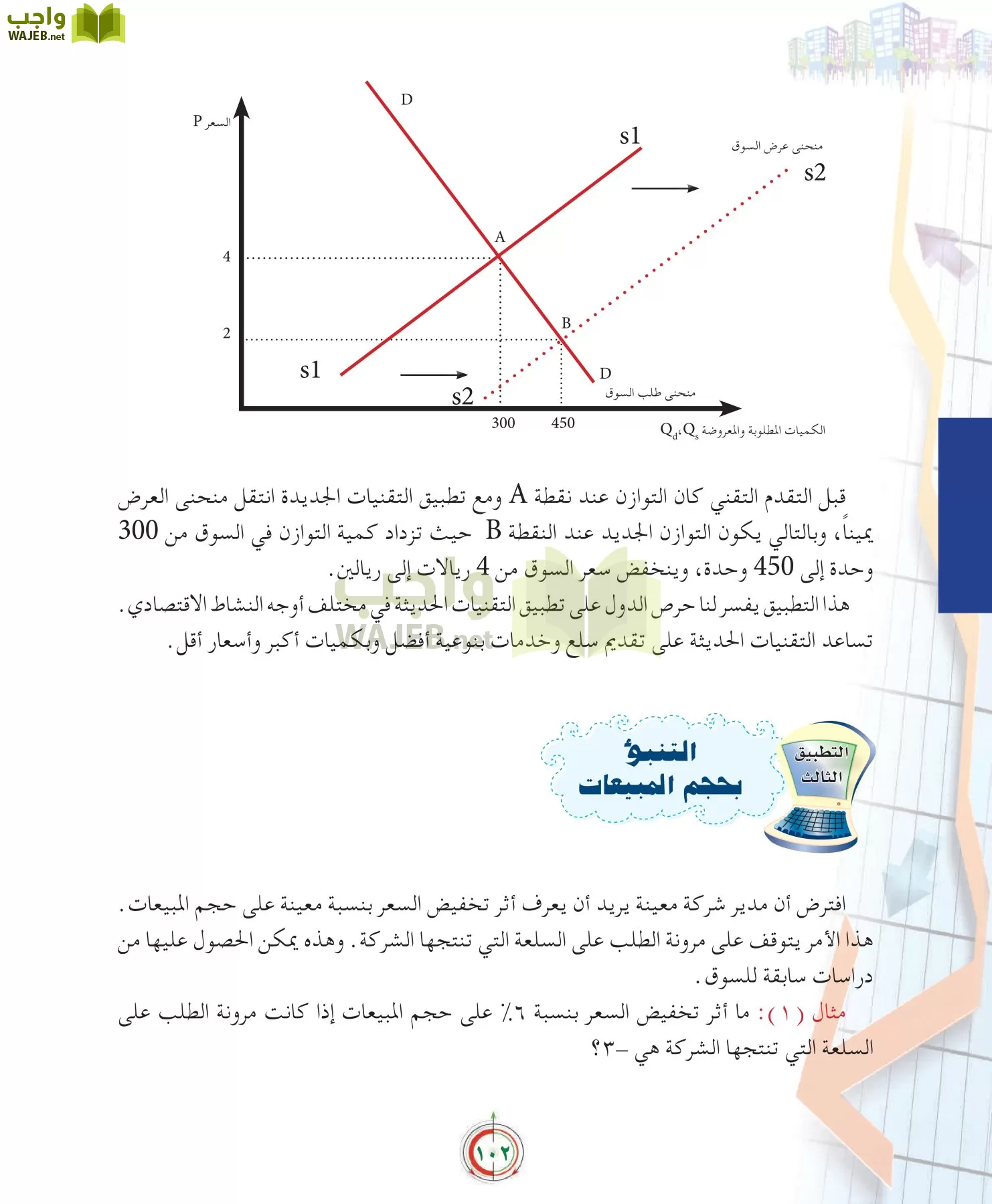 علوم إدارية 2 مقررات علم الاقتصاد page-102