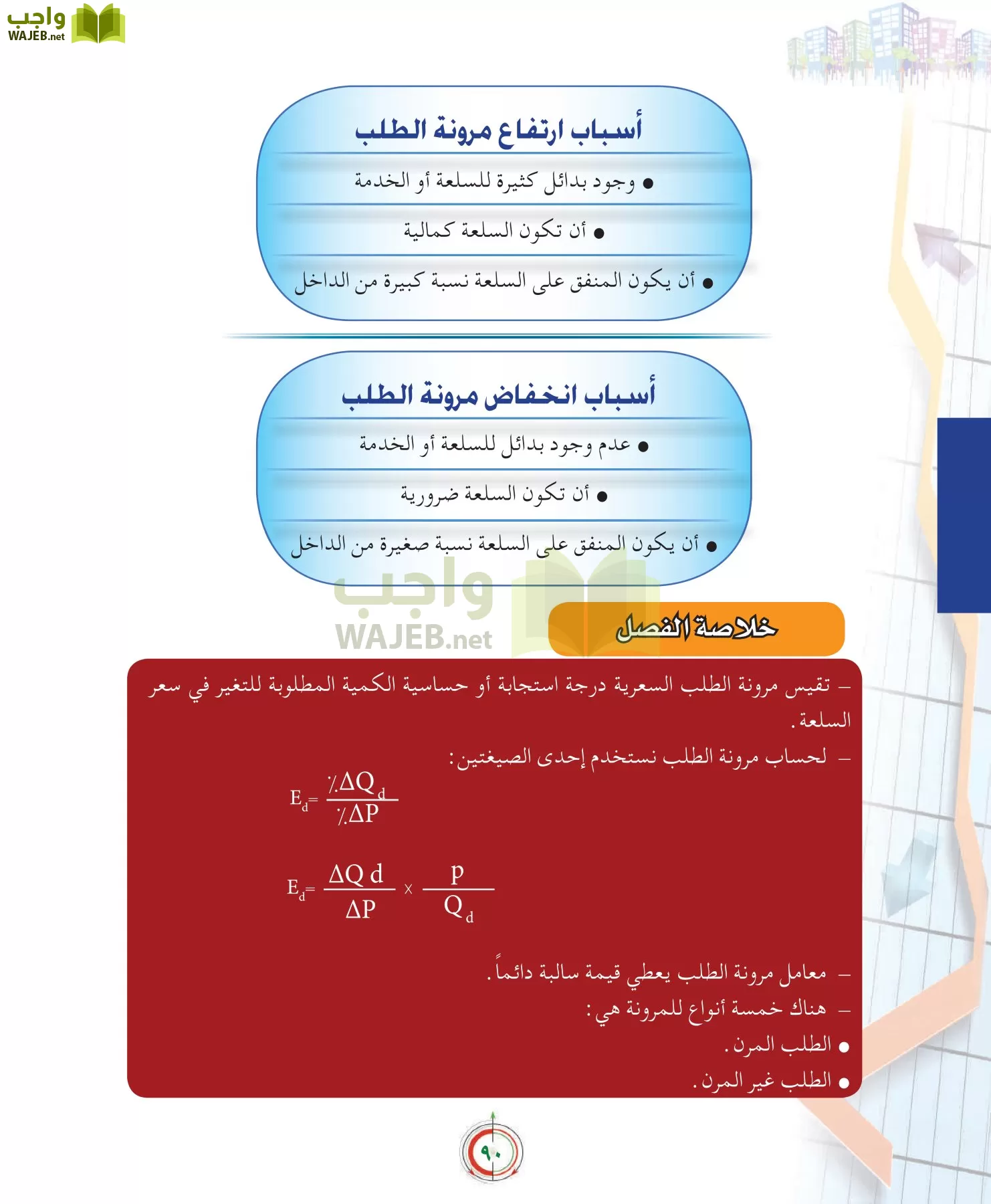 علوم إدارية 2 مقررات علم الاقتصاد page-90