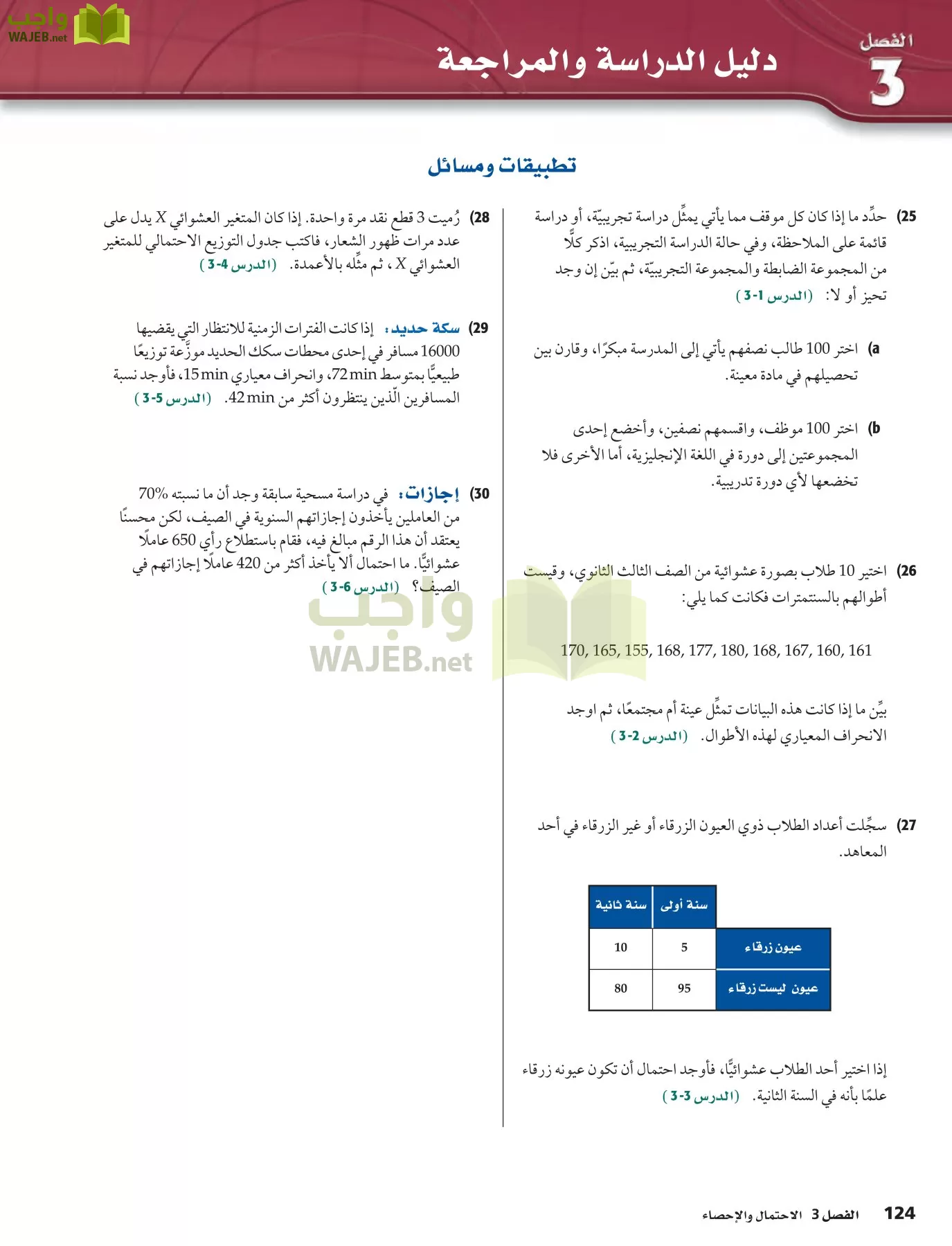 رياضيات 6 مقررات page-124
