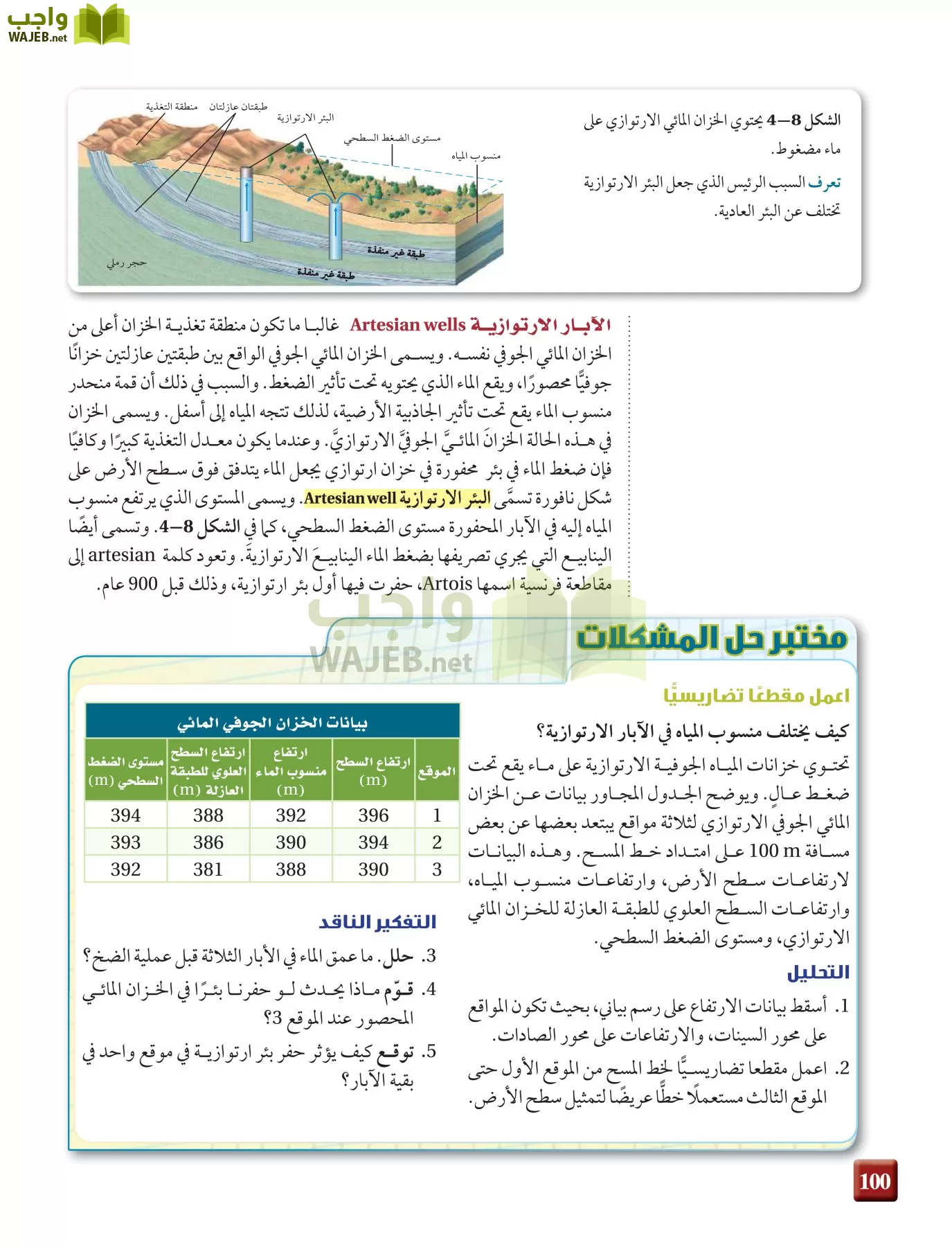 علم الأرض الجيولوجيا مقررات page-100