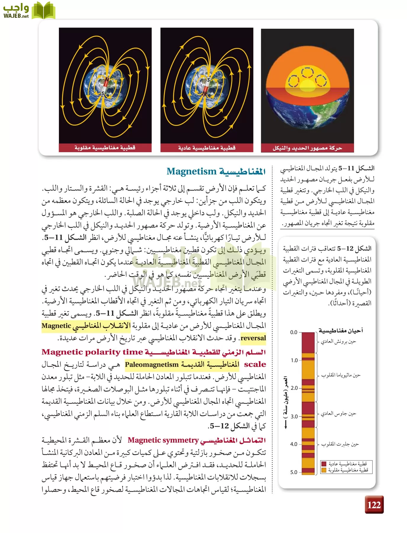 علم الأرض الجيولوجيا مقررات page-122