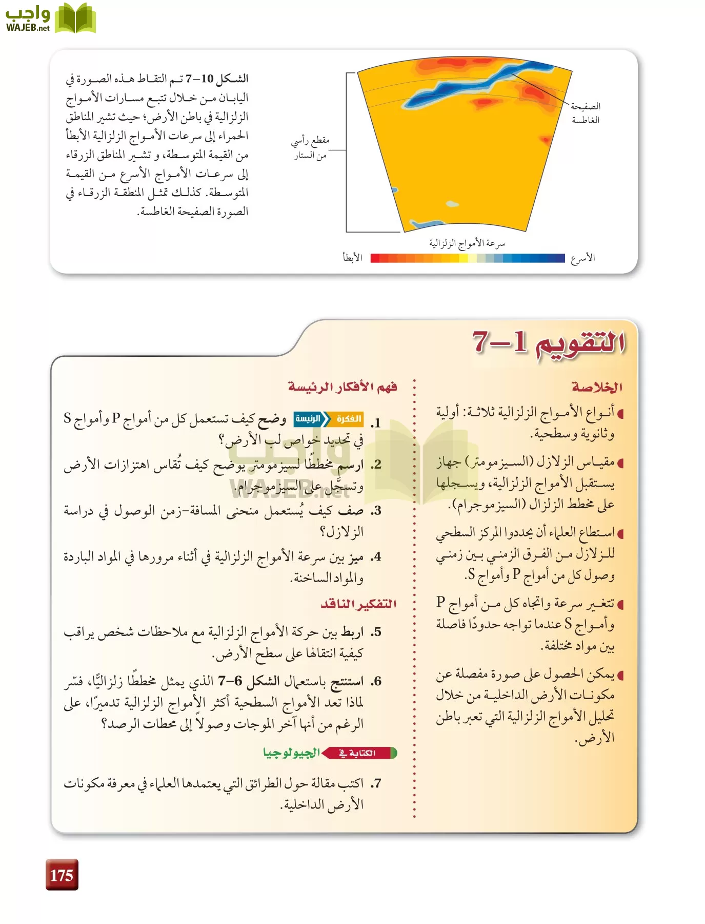 علم الأرض الجيولوجيا مقررات page-175