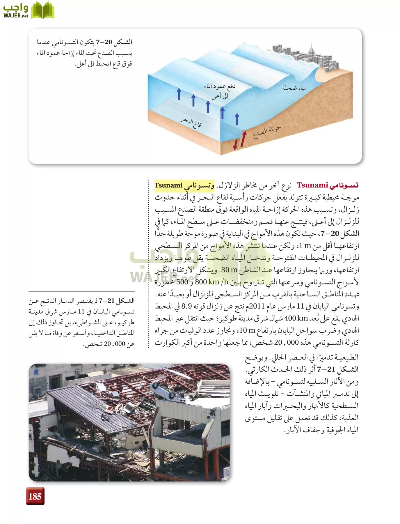علم الأرض الجيولوجيا مقررات page-185