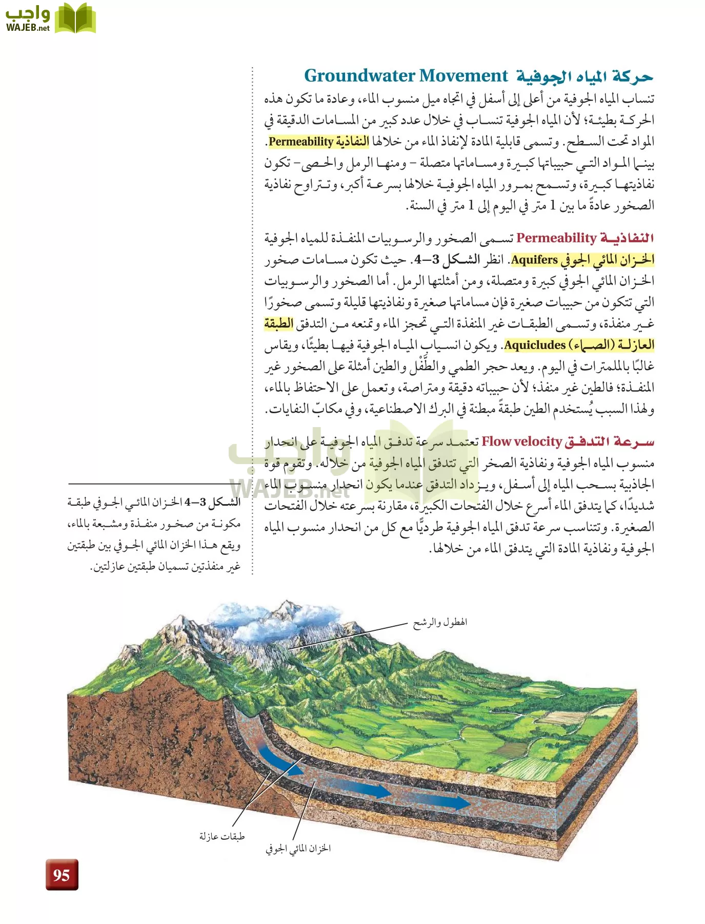علم الأرض الجيولوجيا مقررات page-95