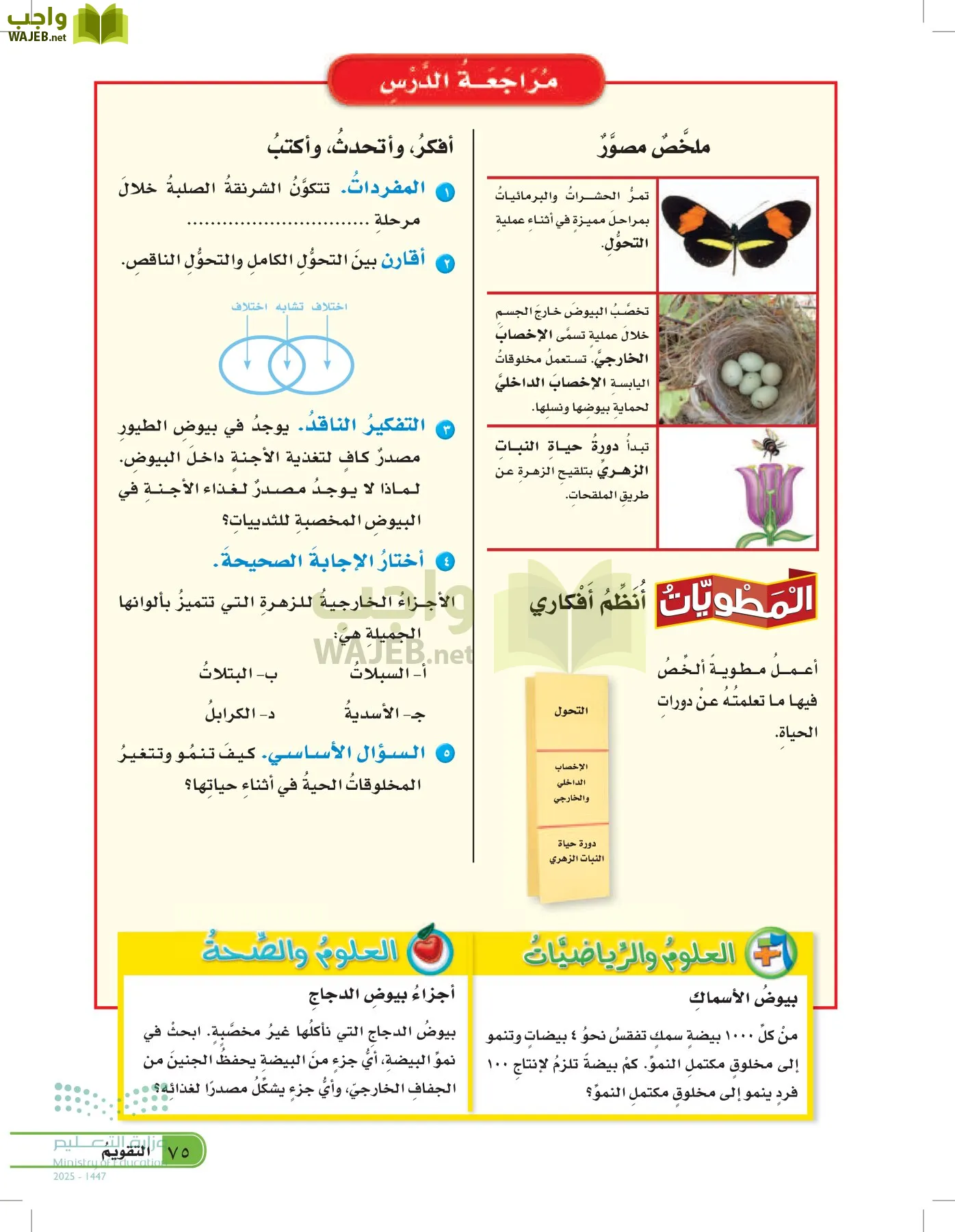العلوم page-74