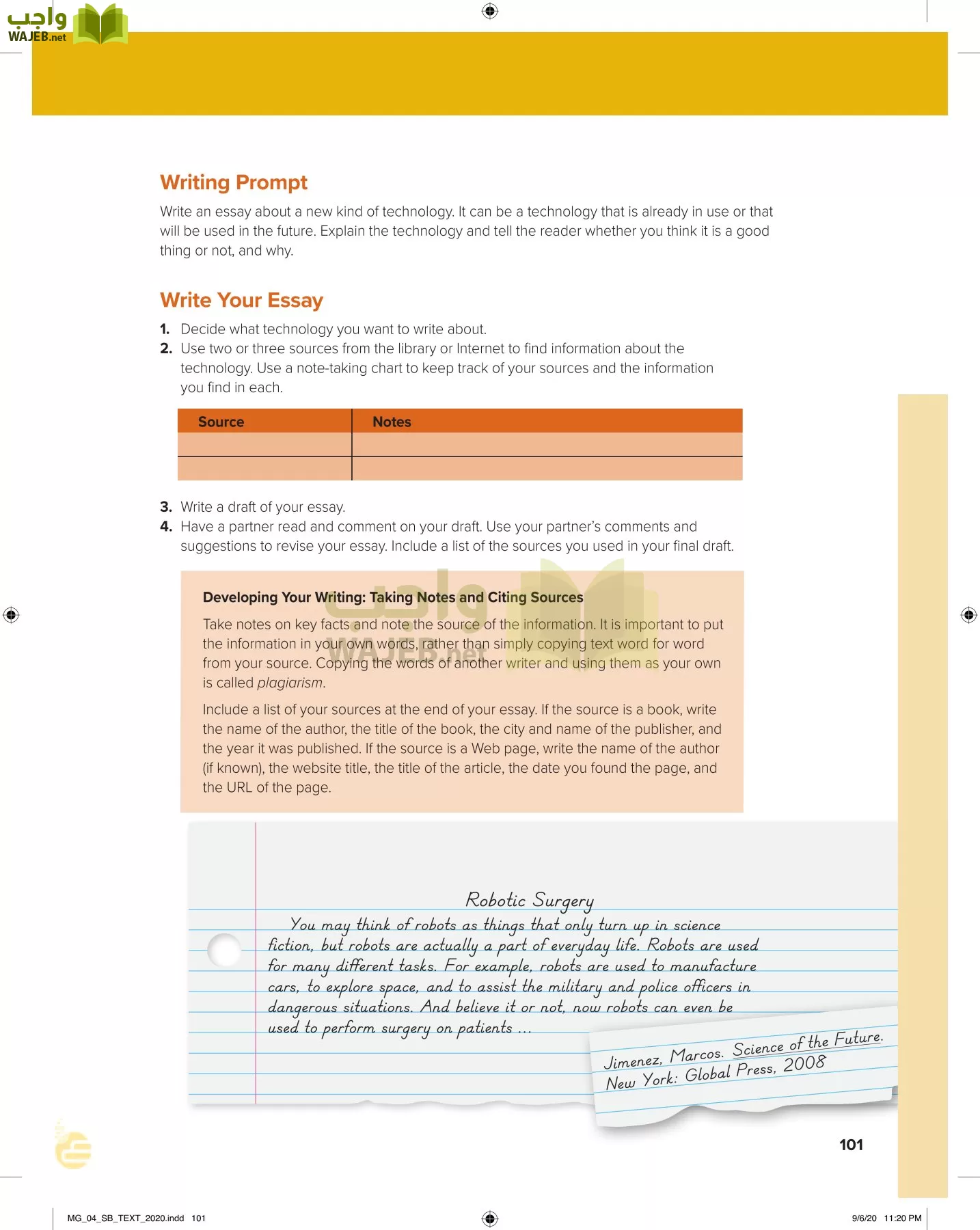 انجليزي 4 مقررات page-106