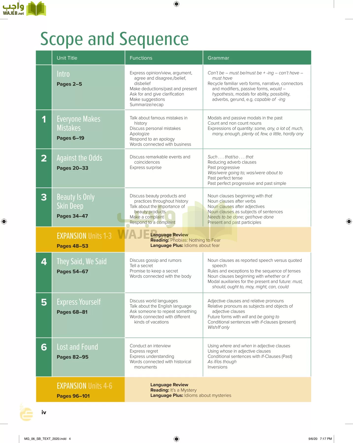 انجليزي 6 مقررات page-5