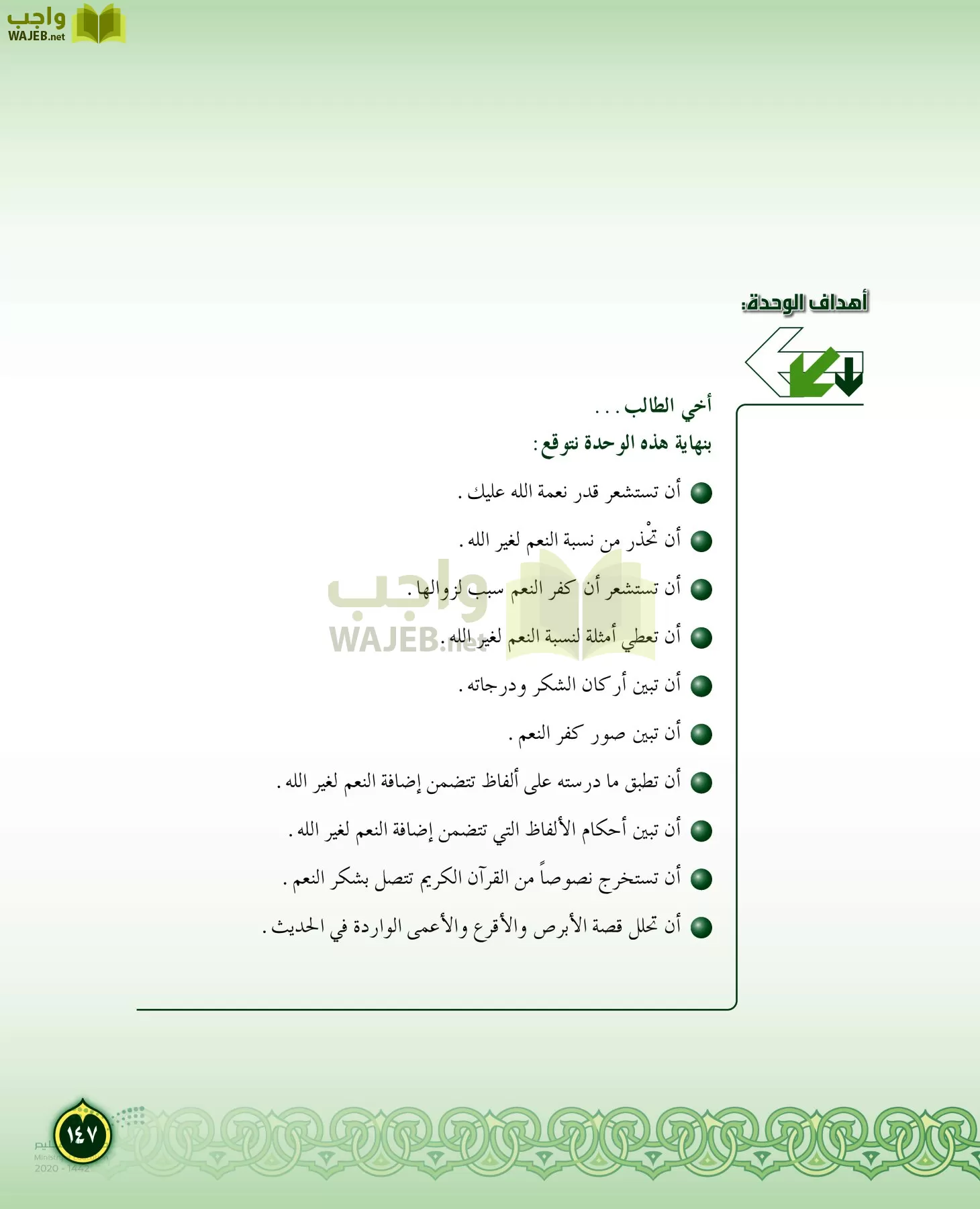 الدراسات الإسلامية (التفسير-الحديث-التوحيد-الفقه) page-146