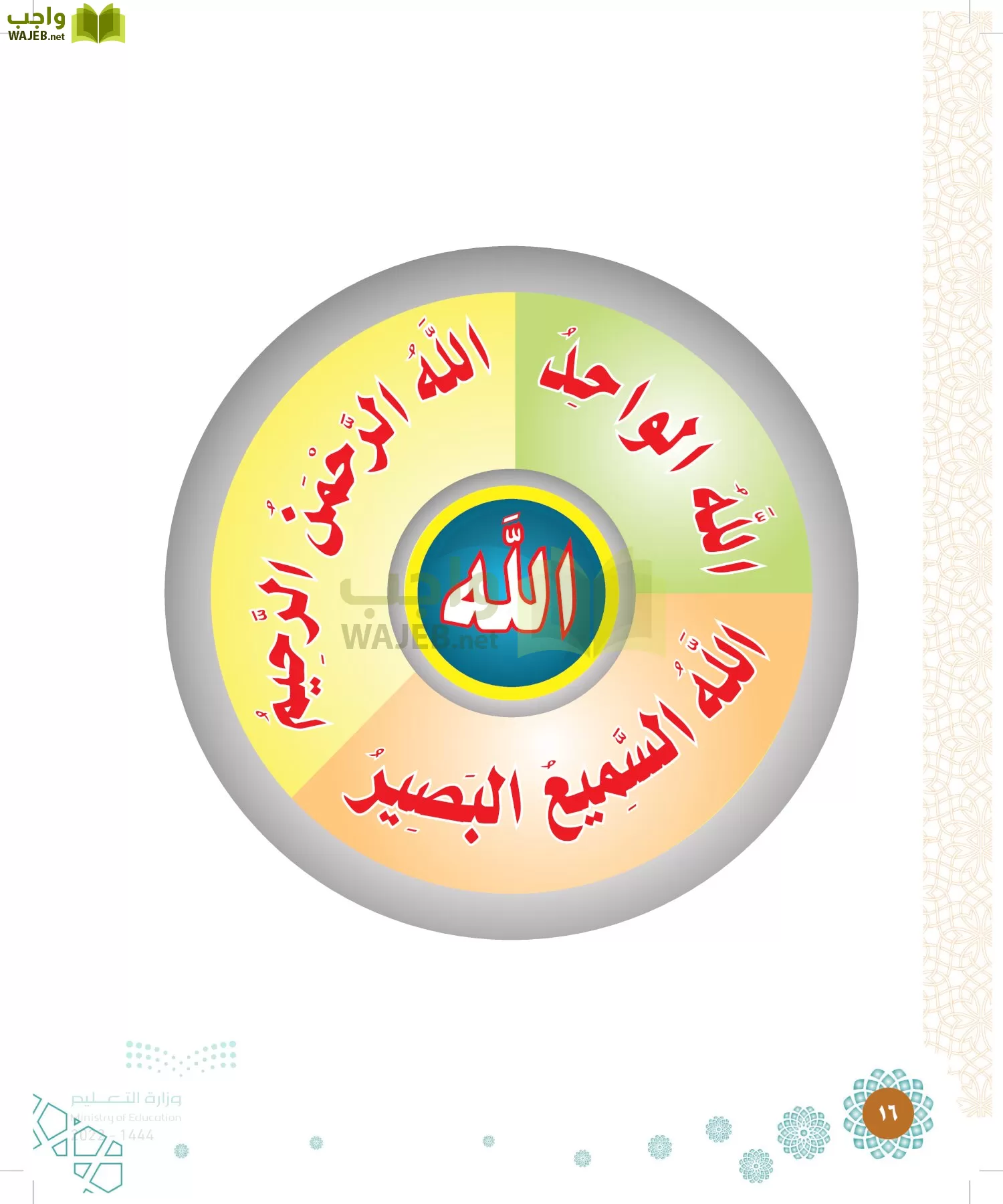 الدراسات الإسلامية (التوحيد-الفقه والسلوك) page-15