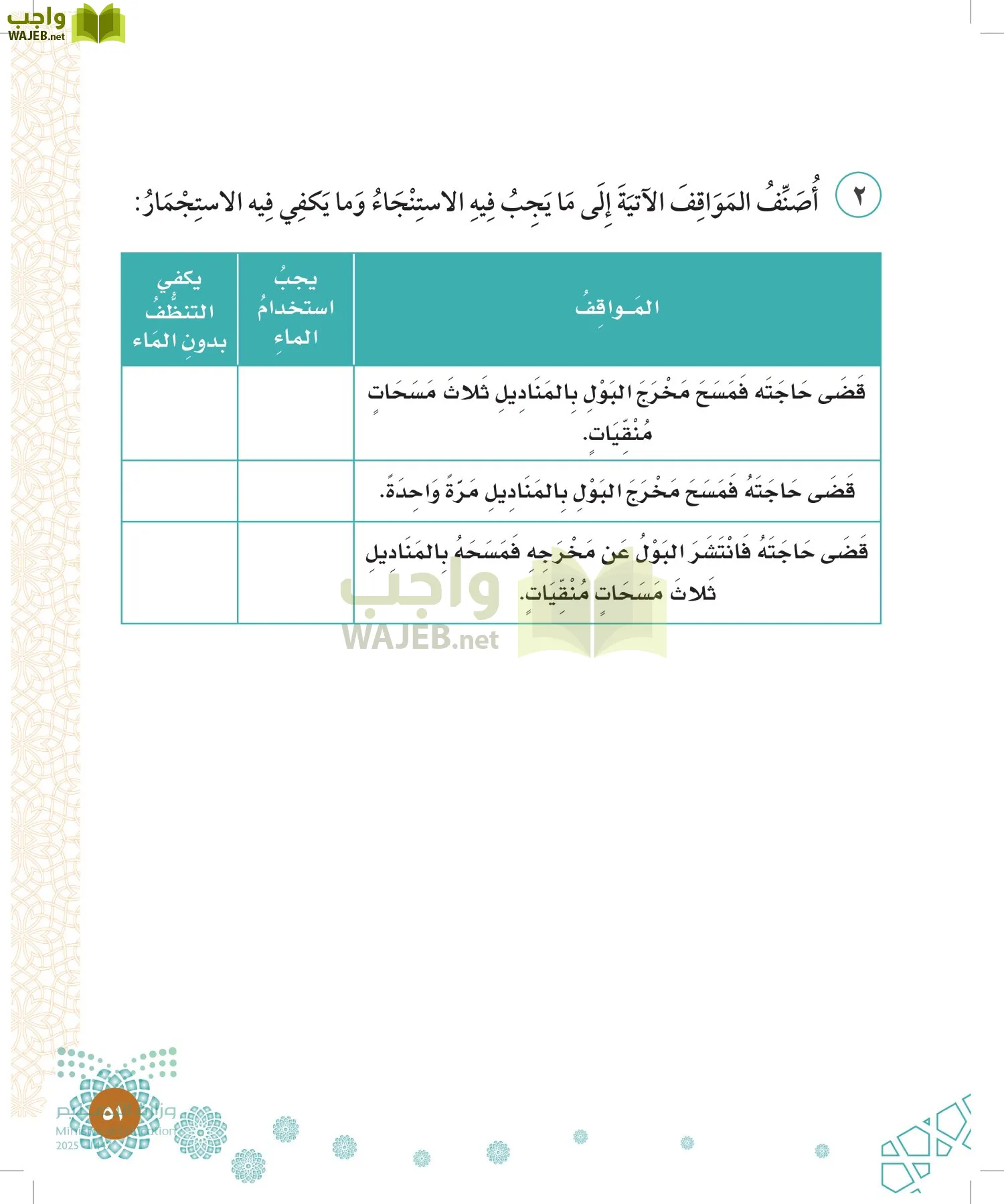 الدراسات الإسلامية (التوحيد-الفقه والسلوك) page-50