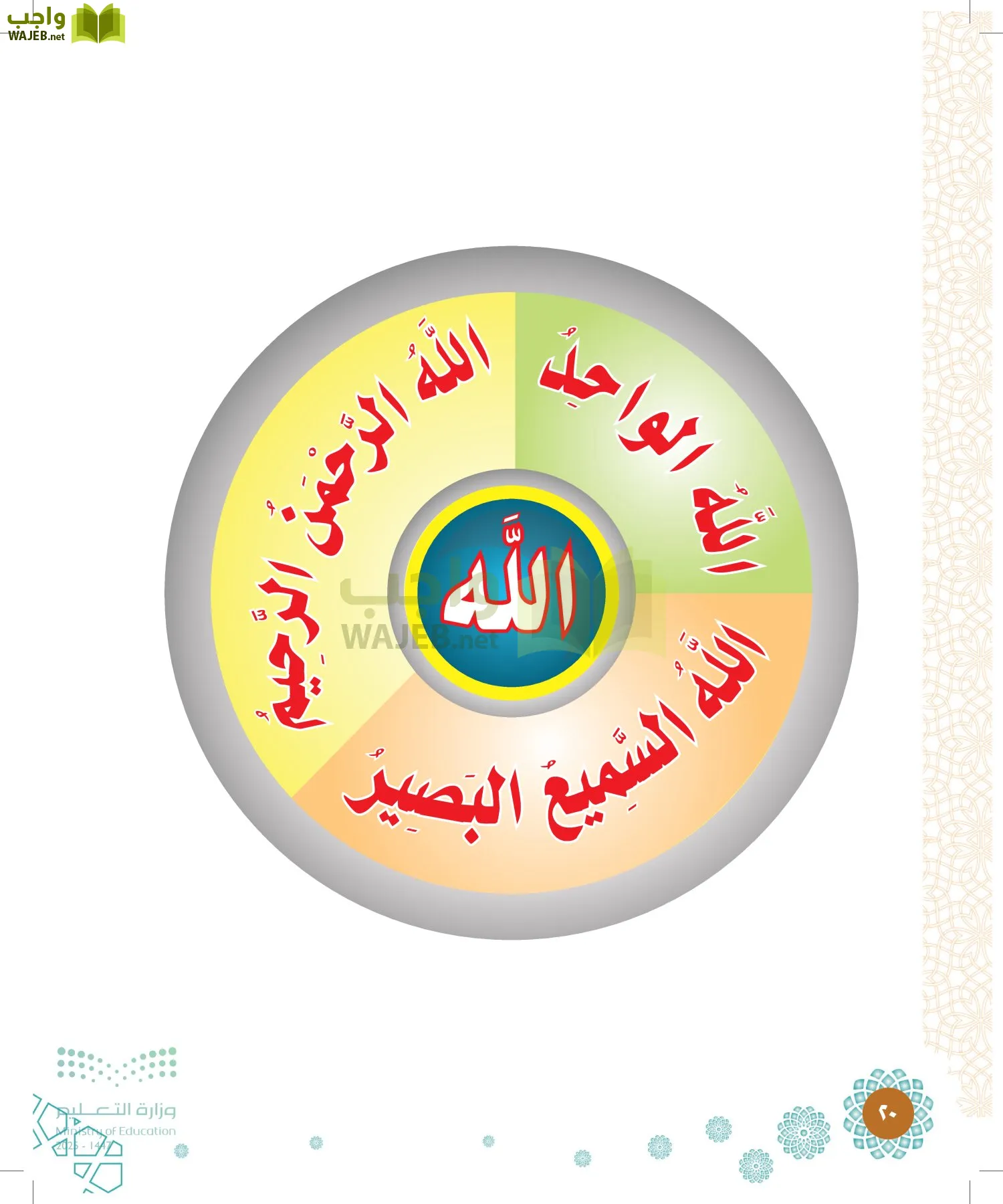 الدراسات الإسلامية (التوحيد-الفقه والسلوك) page-19