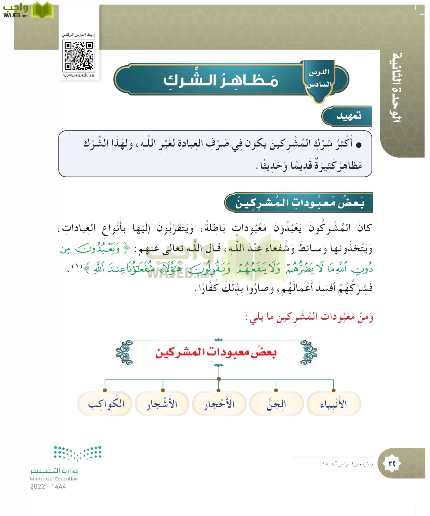 الدراسات الإسلامية (التوحيد- الحديث والسيرة - الفقه والسلوك) page-31