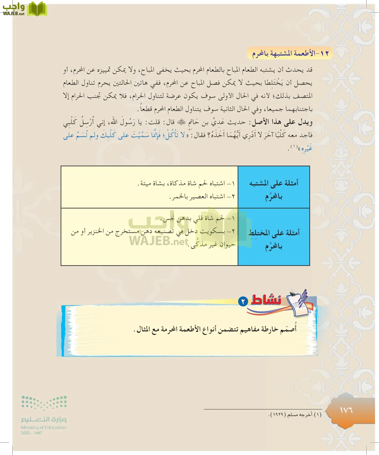 الدراسات الإسلامية (التوحيد-التفسير - الحديث -الفقه) page-175