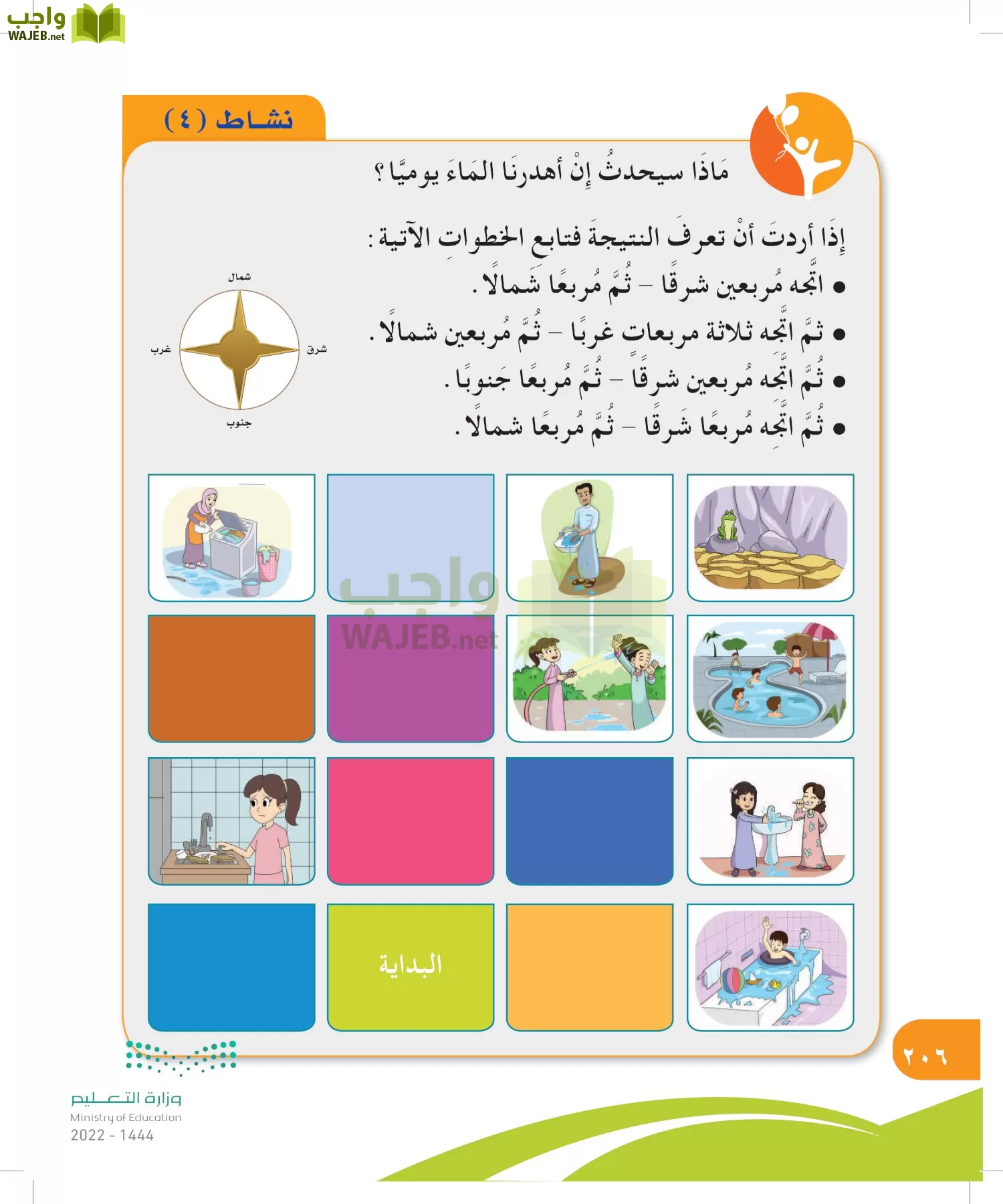 المهارات الحياتية والأسرية page-206