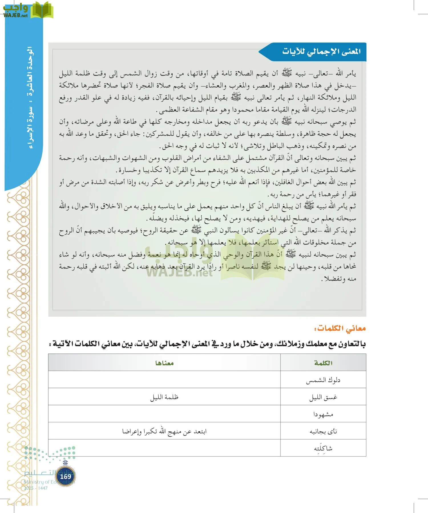 القرآن الكريم وتفسيره page-168