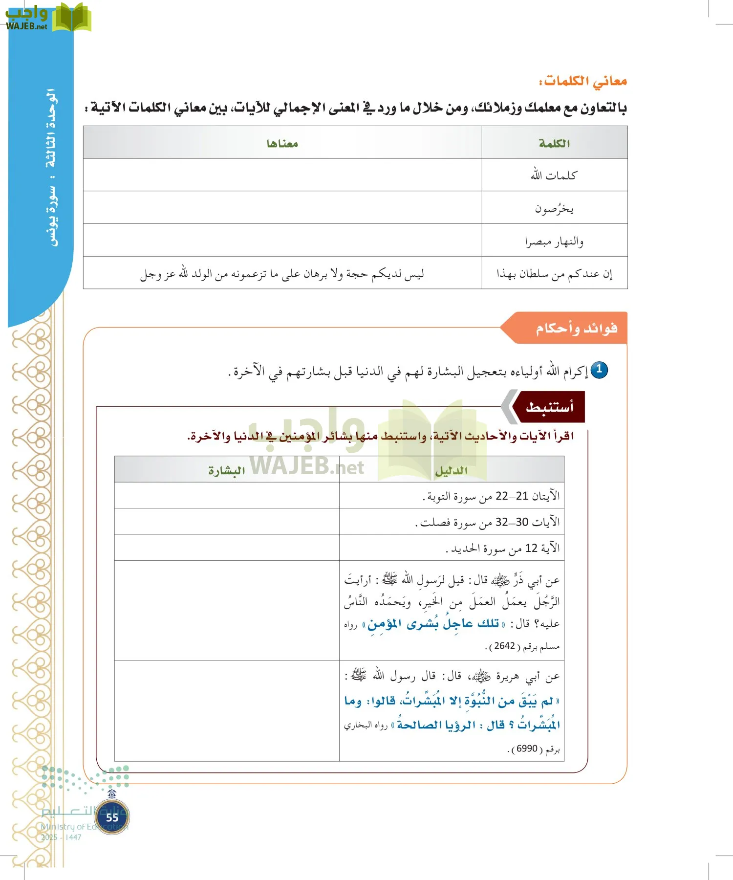 القرآن الكريم وتفسيره page-54