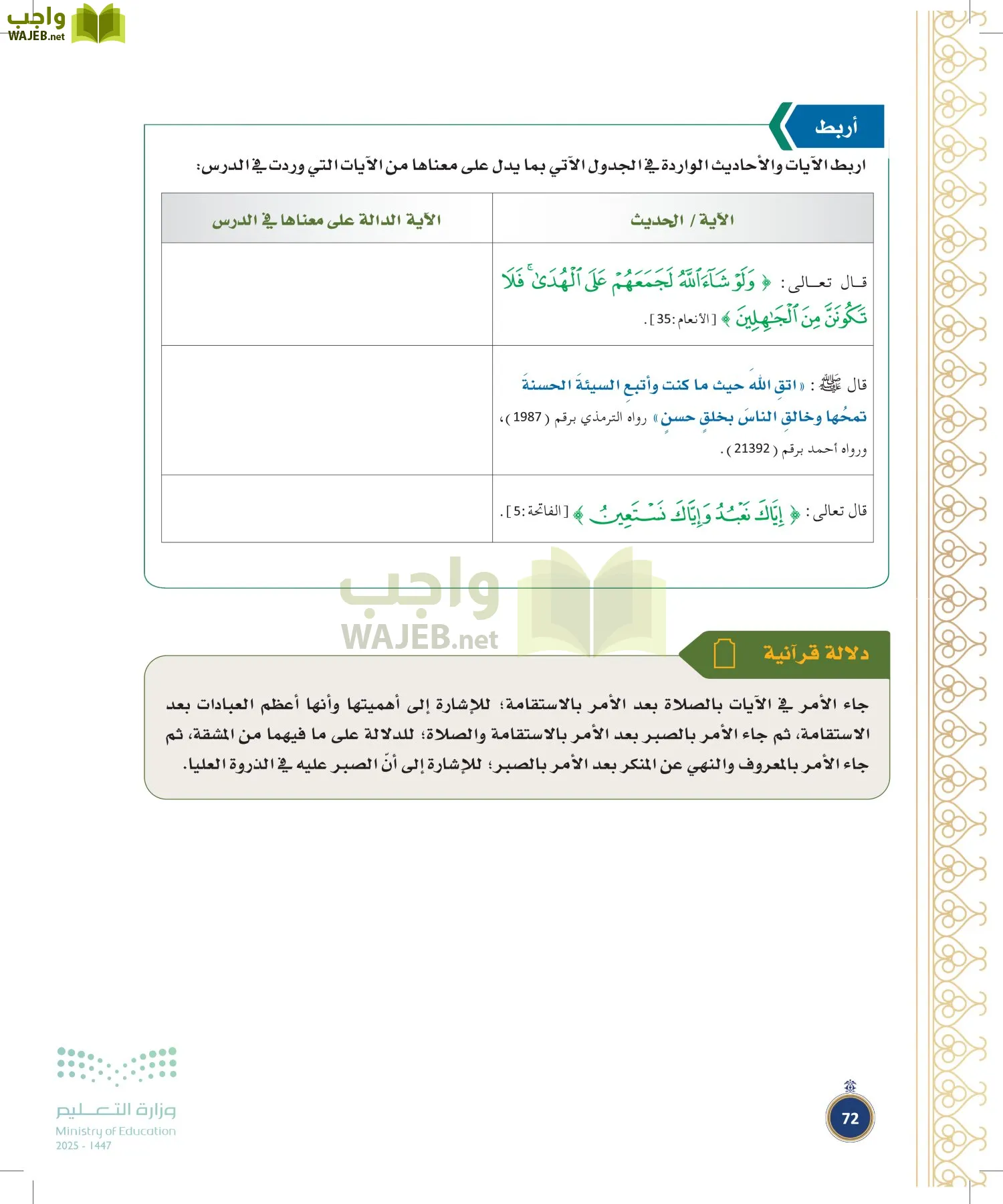 القرآن الكريم وتفسيره page-71