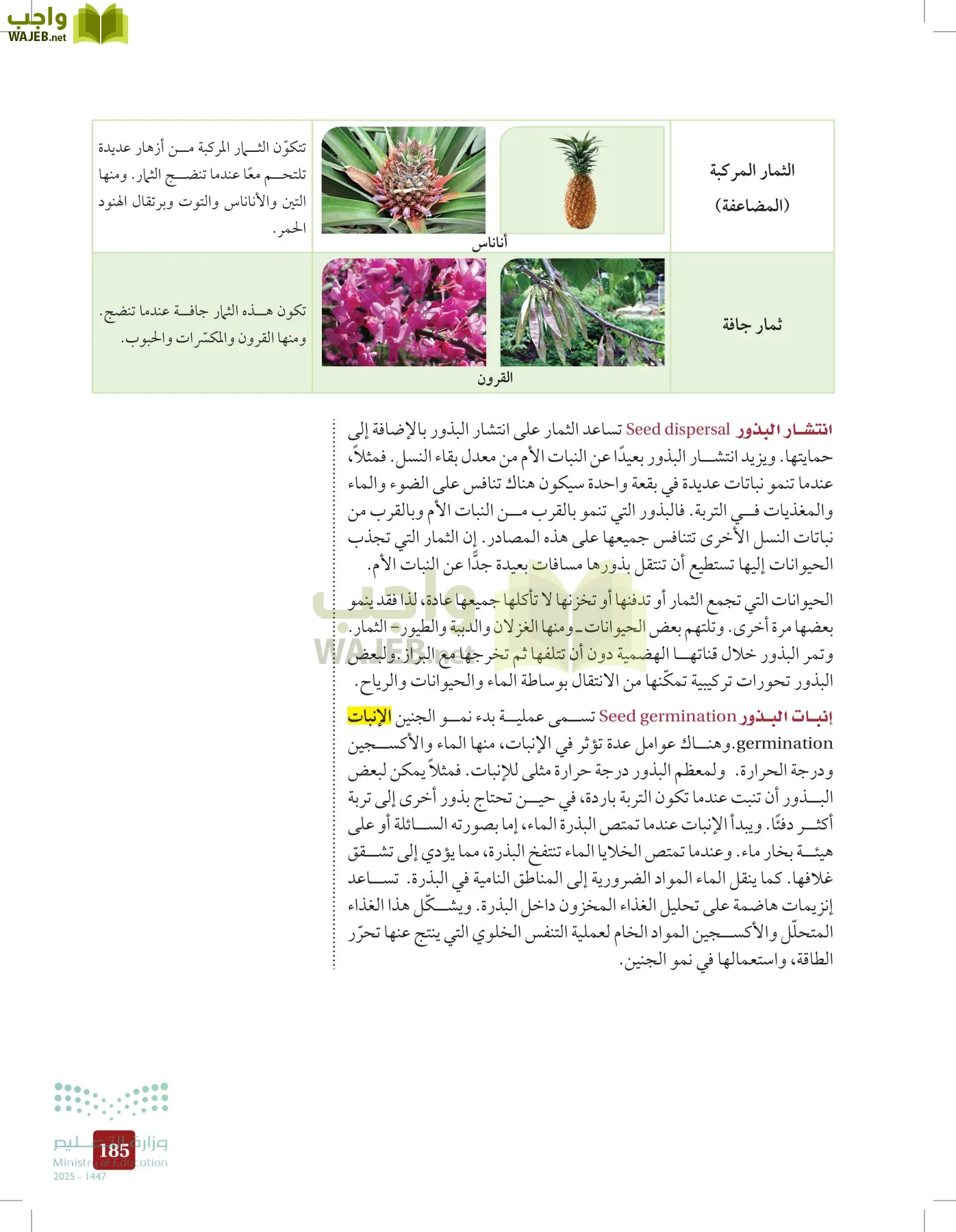 الأحياء 1-2 الفصل الأول page-184