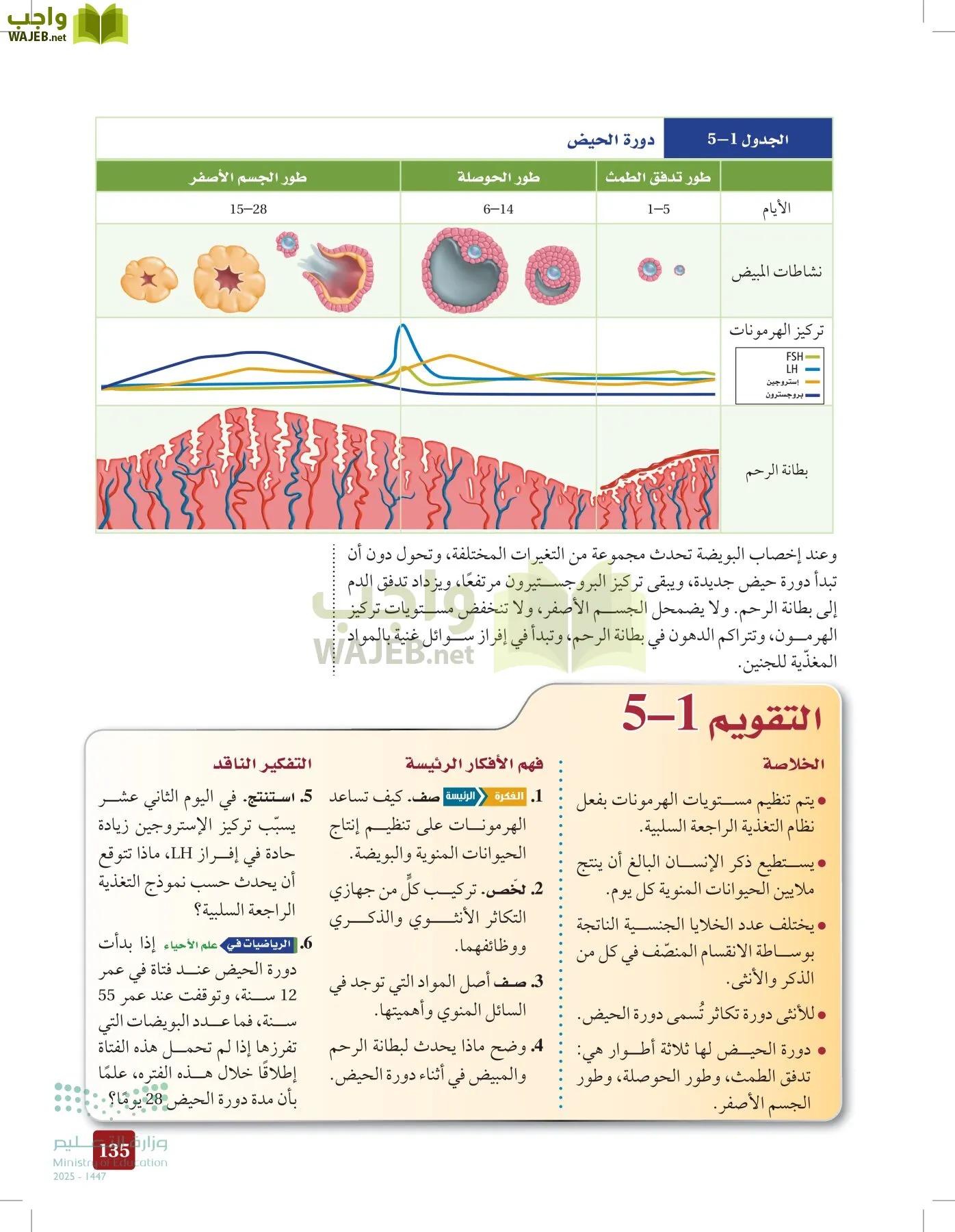 الأحياء 2-2 الفصل الثاني page-134