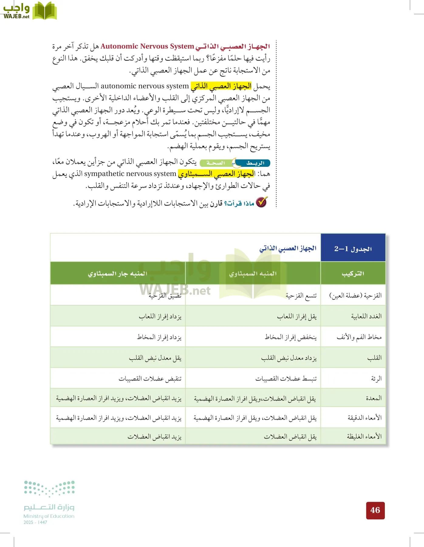 الأحياء 2-2 الفصل الثاني page-45