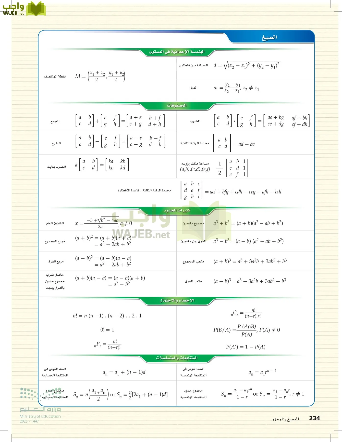 الرياضيات1-2 الفصل الأول page-233