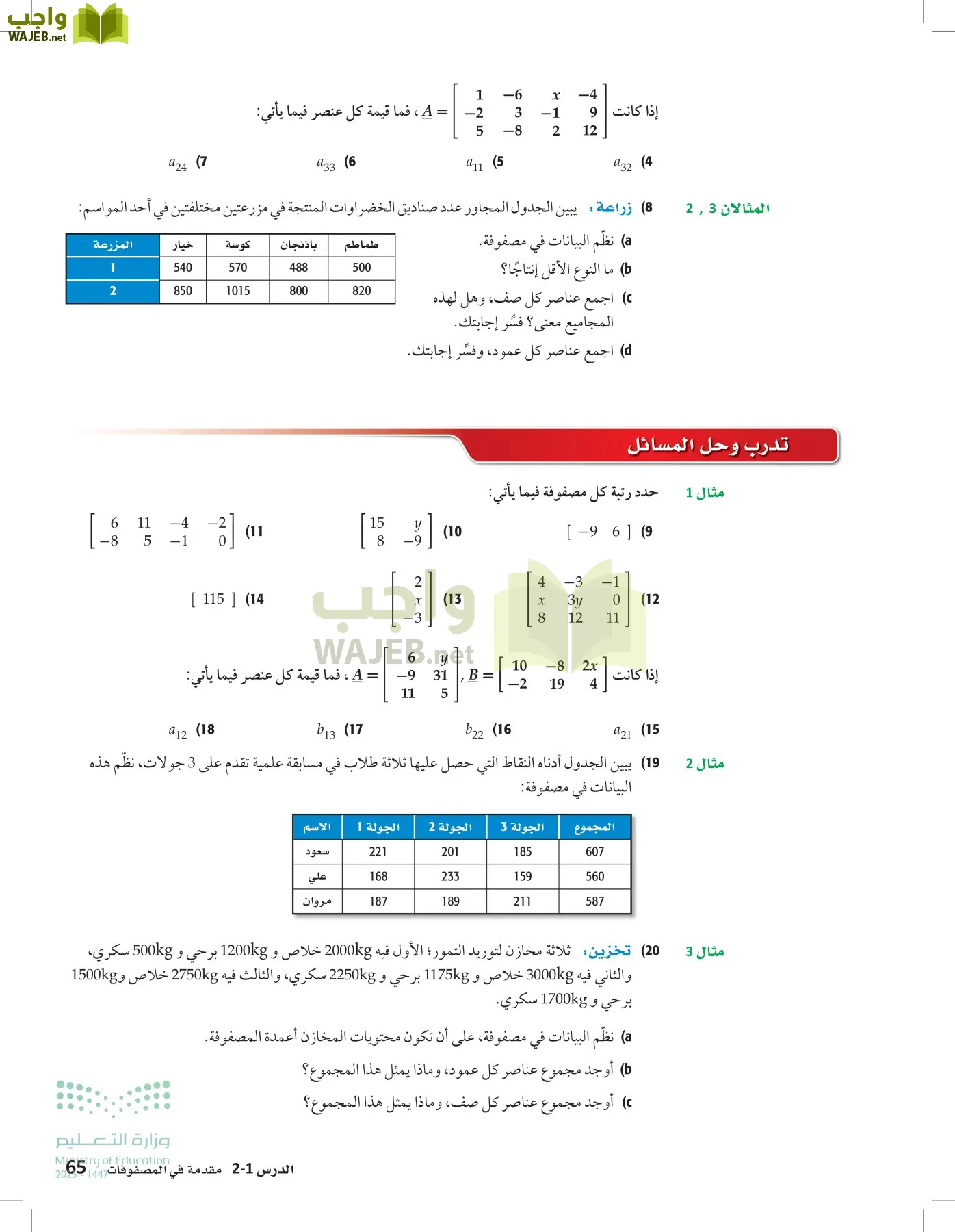 الرياضيات1-2 الفصل الأول page-64