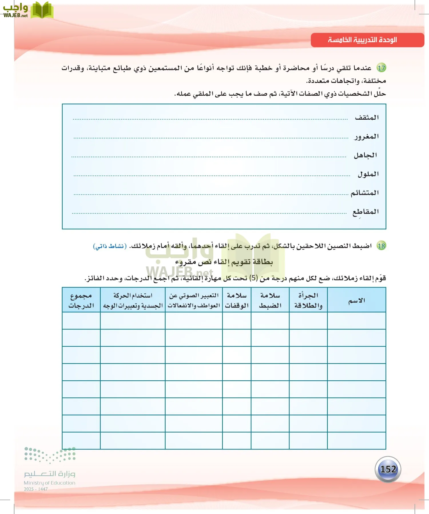 الكفايات اللغوية 2-2الفصل الثاني page-151