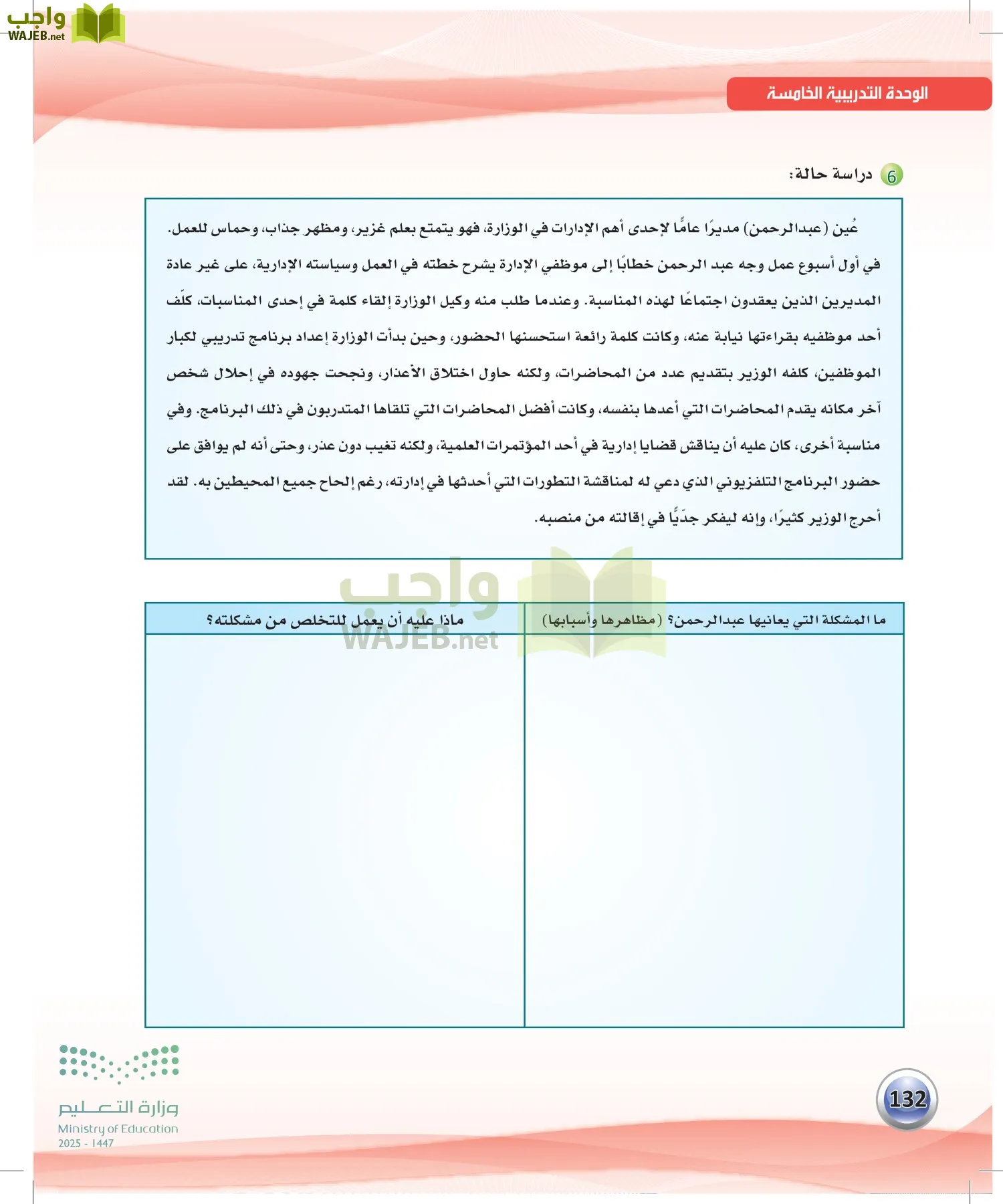 اللغة العربية الكفايات اللغوية2-2 الفصل الثاني page-131